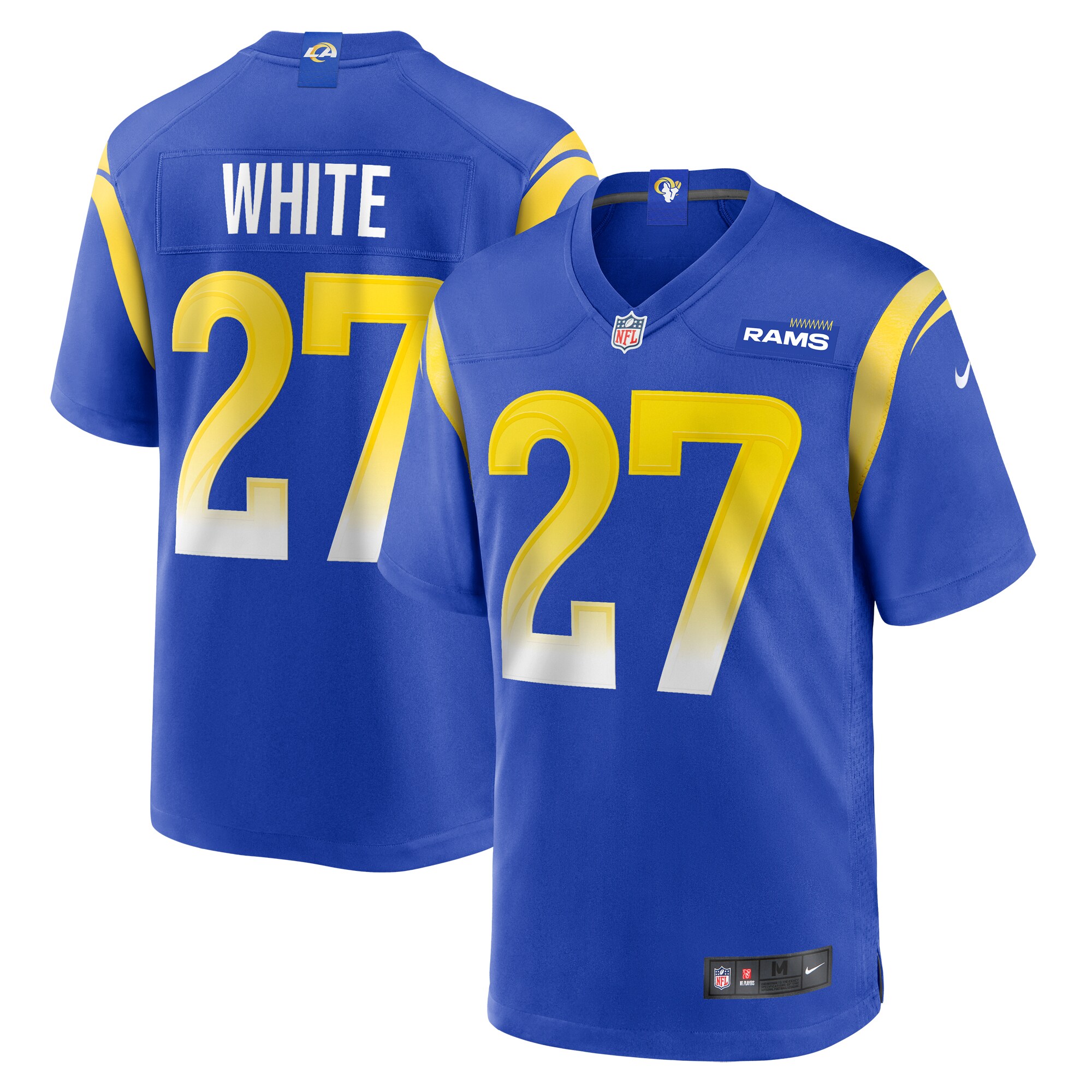 Tre'Davious White Los Angeles Rams  Team Game Jersey -  Royal