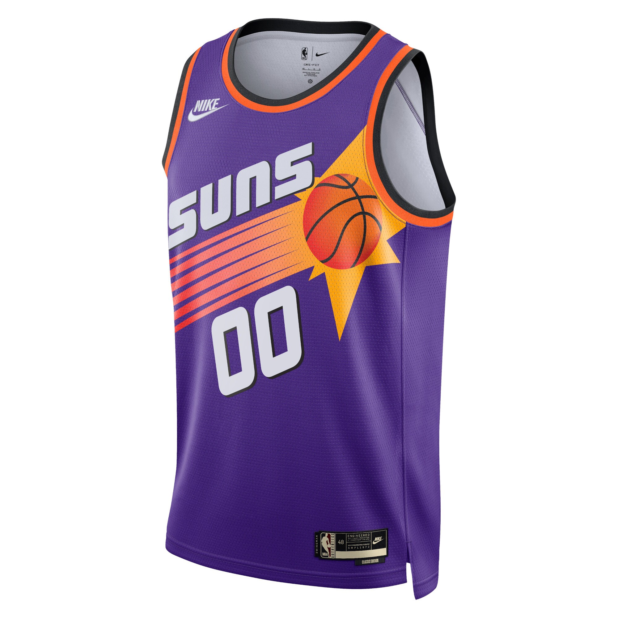 Phoenix Suns Unisex 2022\/23 Custom Swingman Jersey - Classic Edition - Purple