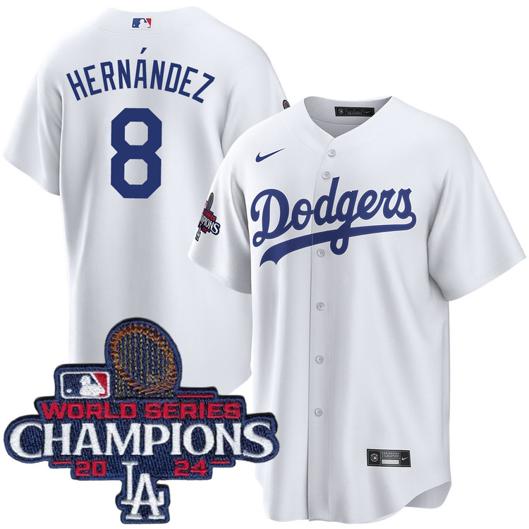 Enrique Hernandez Los Angeles Dodgers Home World Series Champions Jersey
