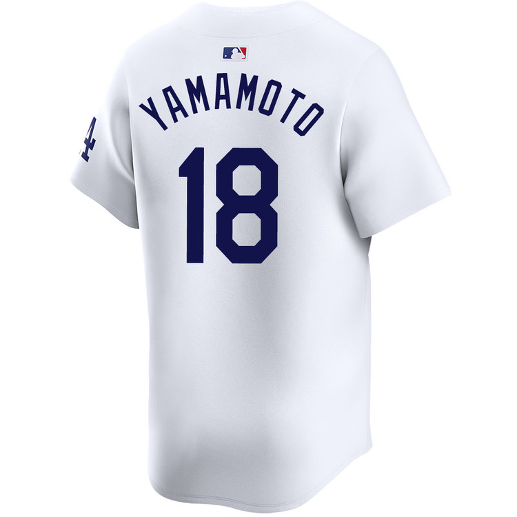 Yoshinobu Yamamoto Los Angeles Dodgers Home Limited Jersey