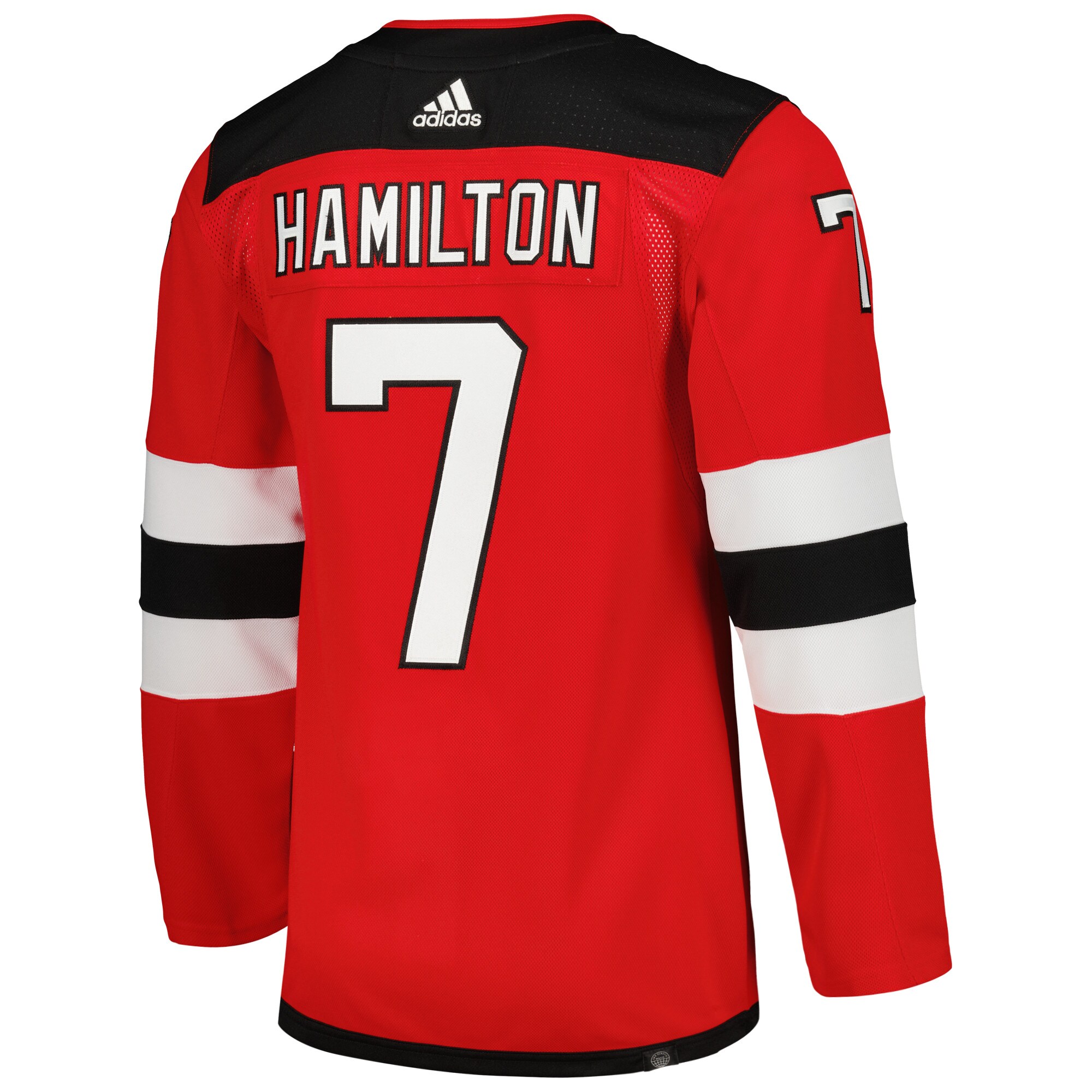 Dougie Hamilton New Jersey Devils adidas Home Primegreen Authentic Player Jersey - Red