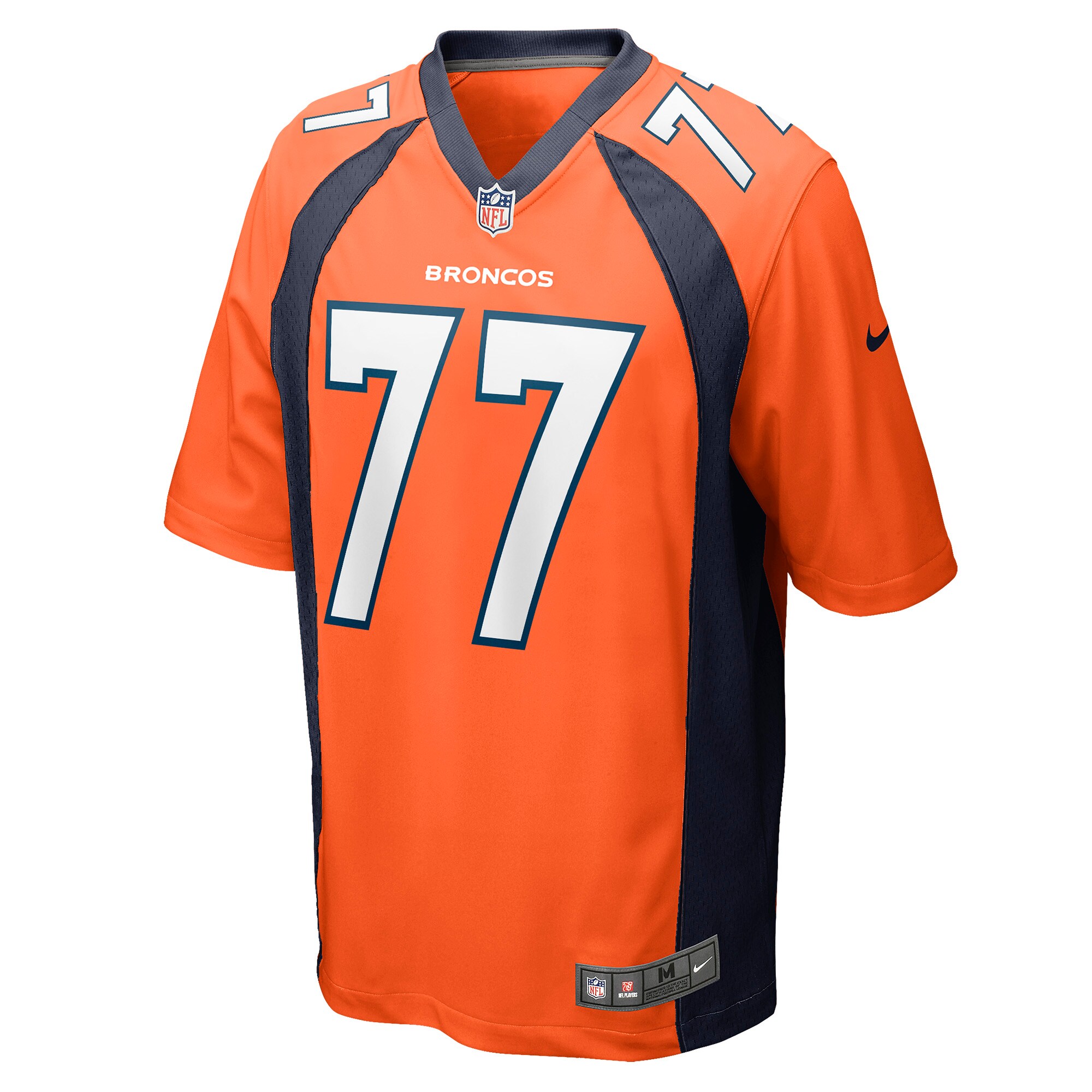 Quinn Meinerz Denver Broncos  Game Jersey - Orange