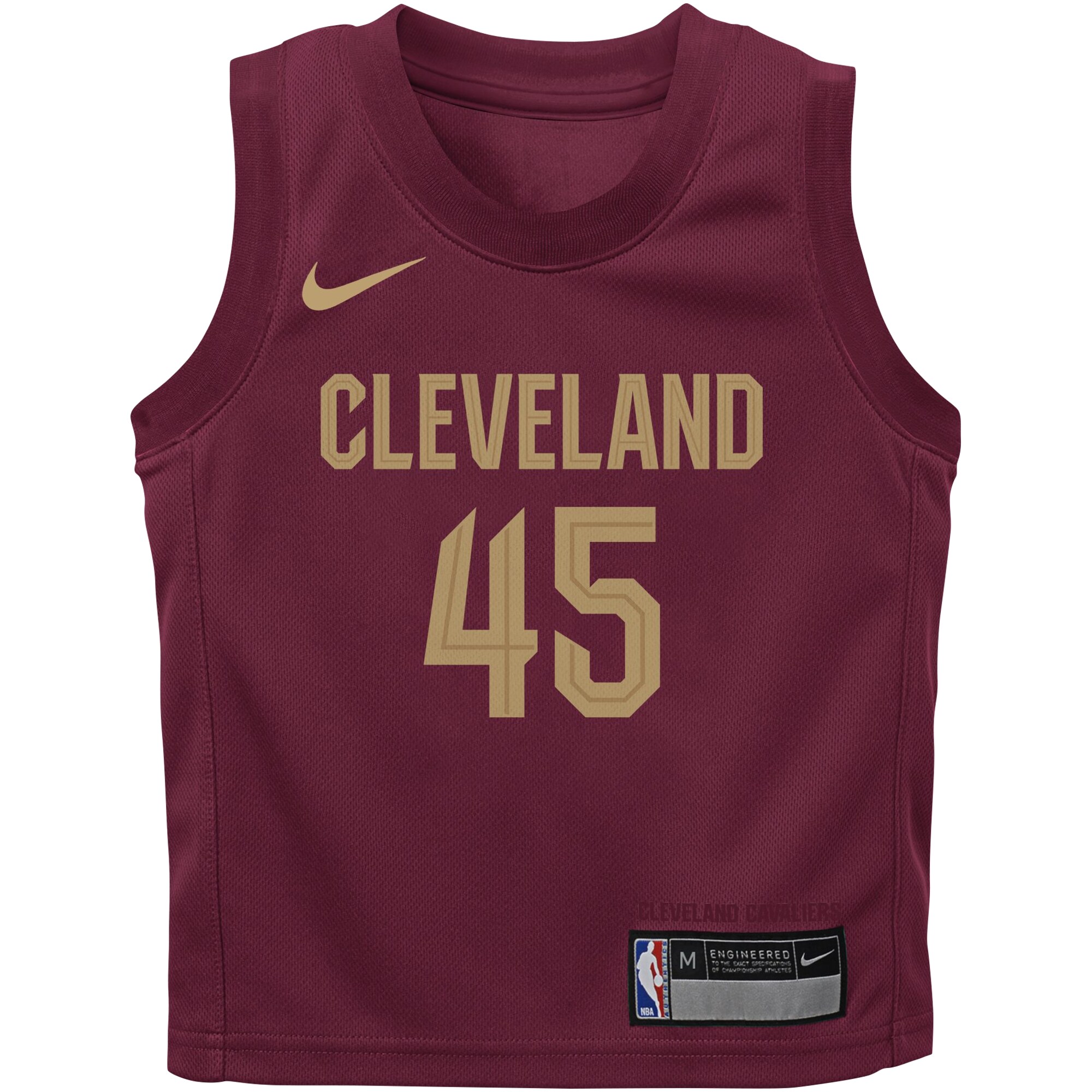 Donovan Mitchell Cleveland Cavaliers Infant Swingman Player Jersey - Icon Edition - Wine