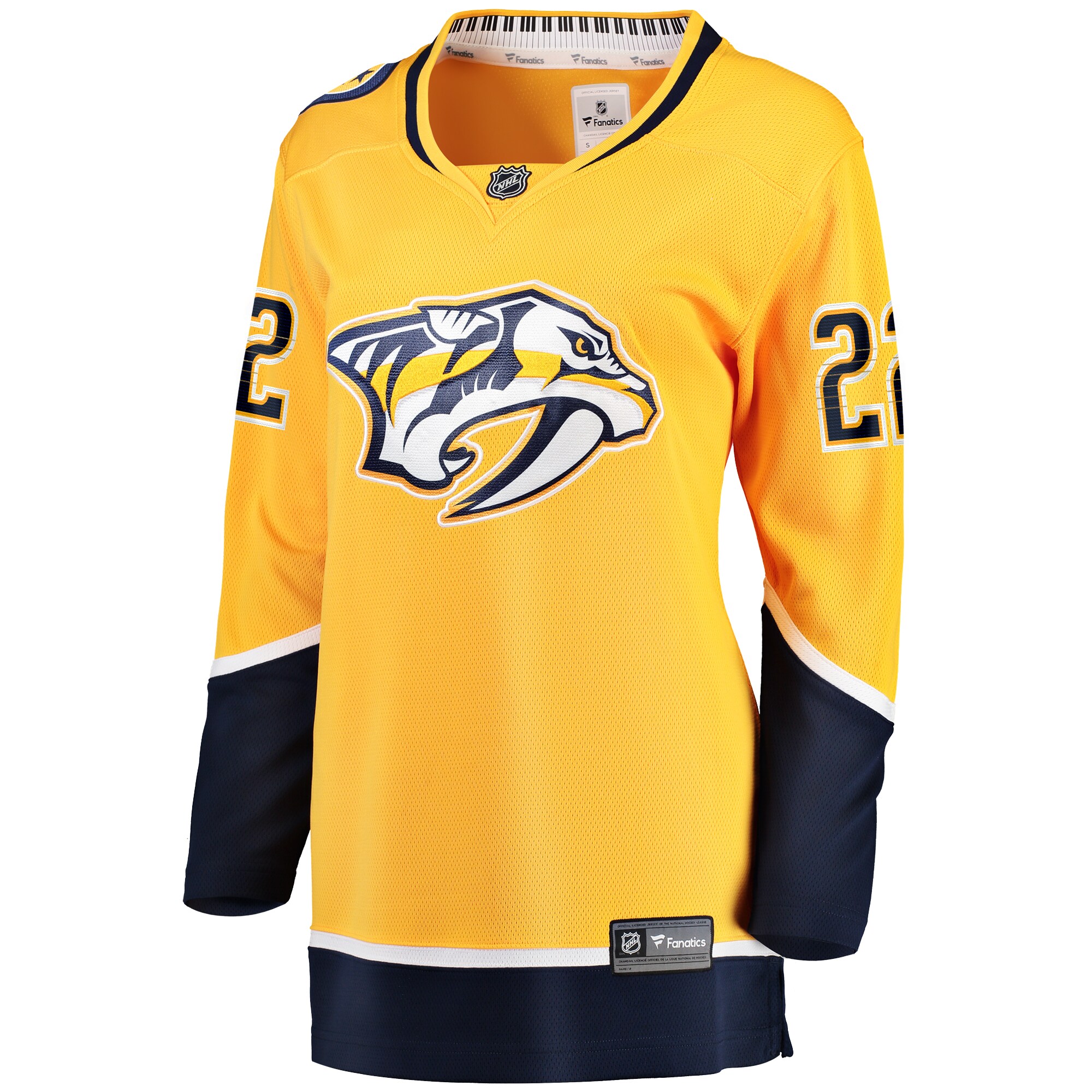 Tyson Barrie Nashville Predators Women's Fanatics Home Breakaway Jersey - Gold