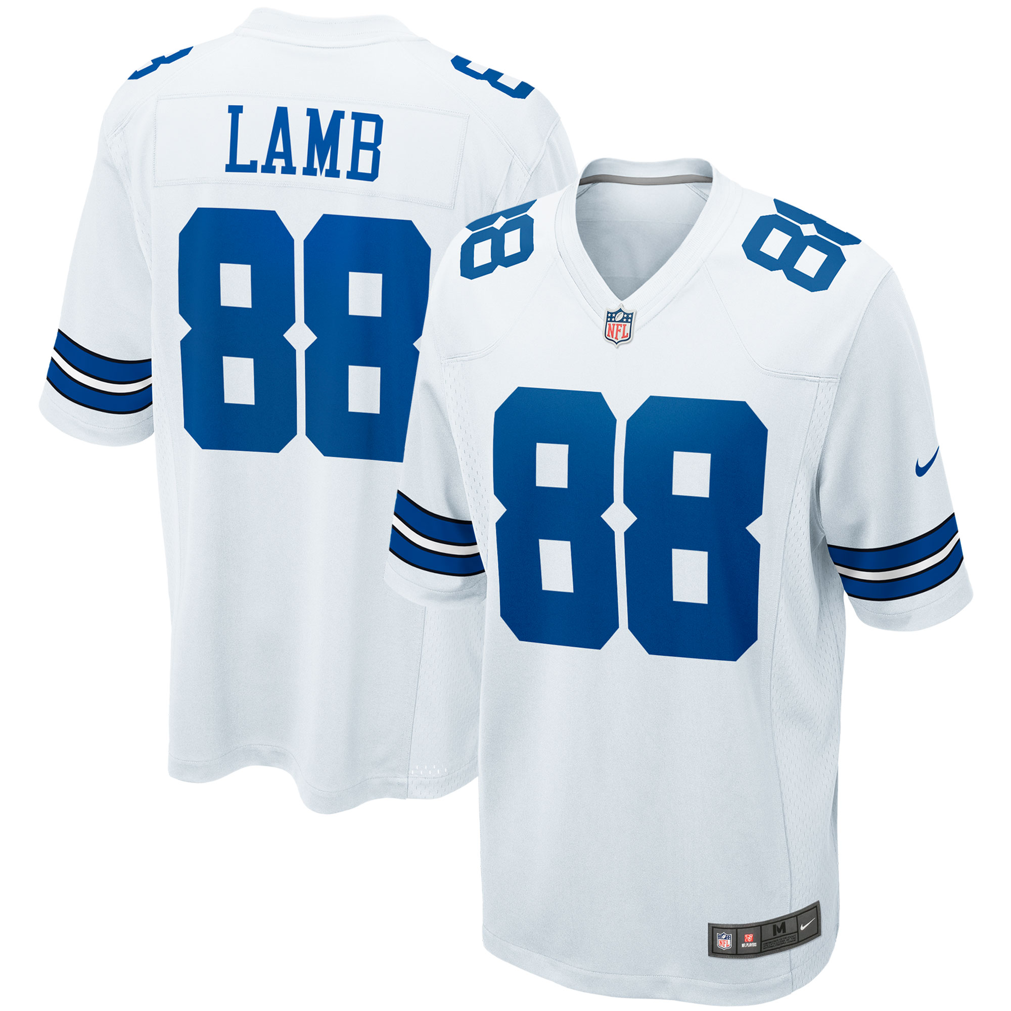 CeeDee Lamb Dallas Cowboys  Game Team Jersey - White