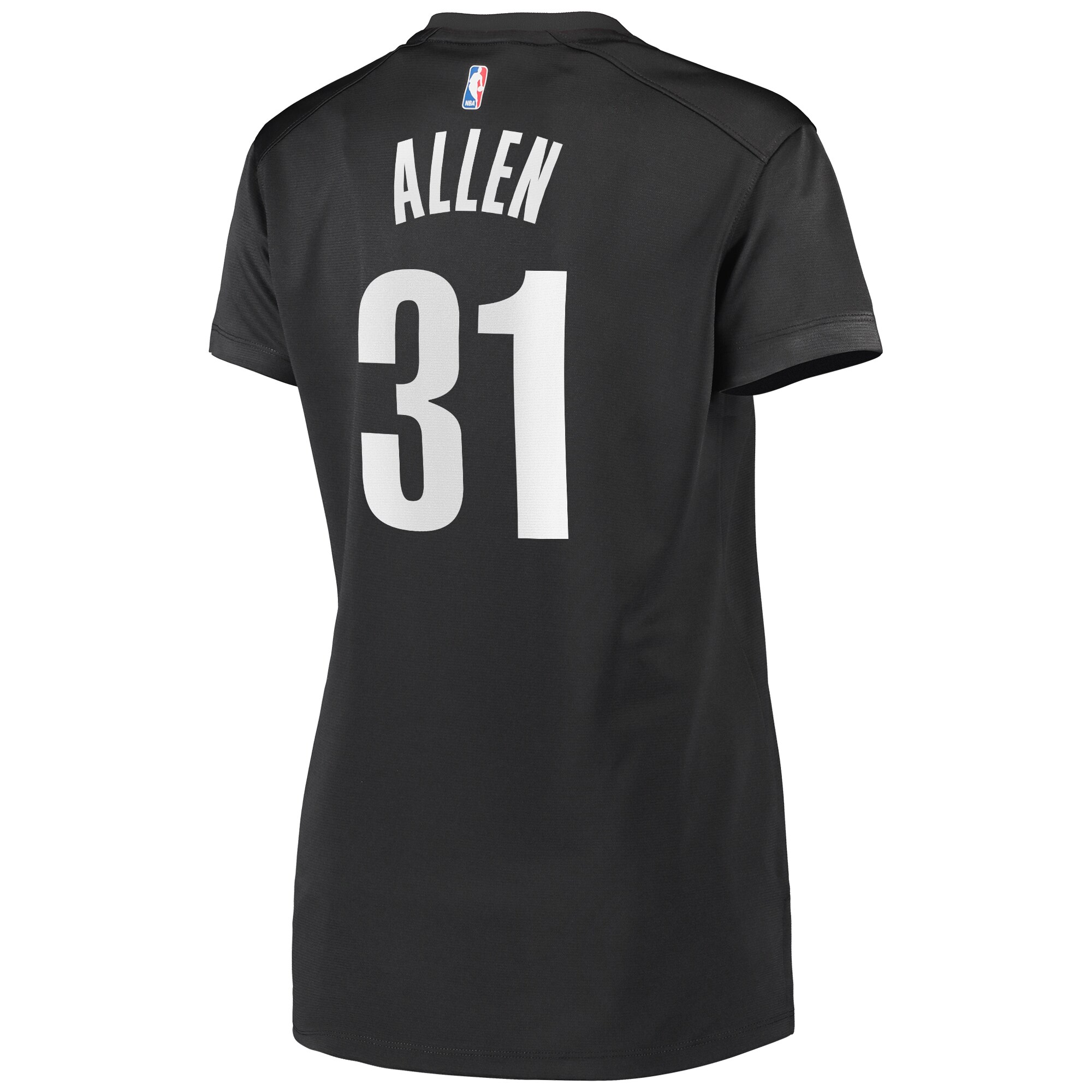 Jarrett Allen Brooklyn Nets Fanatics Women's Fast Break Player Jersey - Statement Edition - Black