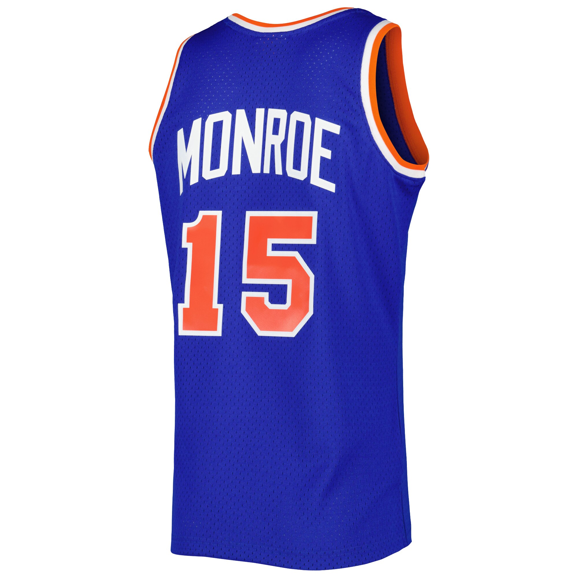 Earl Monroe New York Knicks Mitchell & Ness 2001\/02 Hardwood Classics Swingman Jersey - Blue
