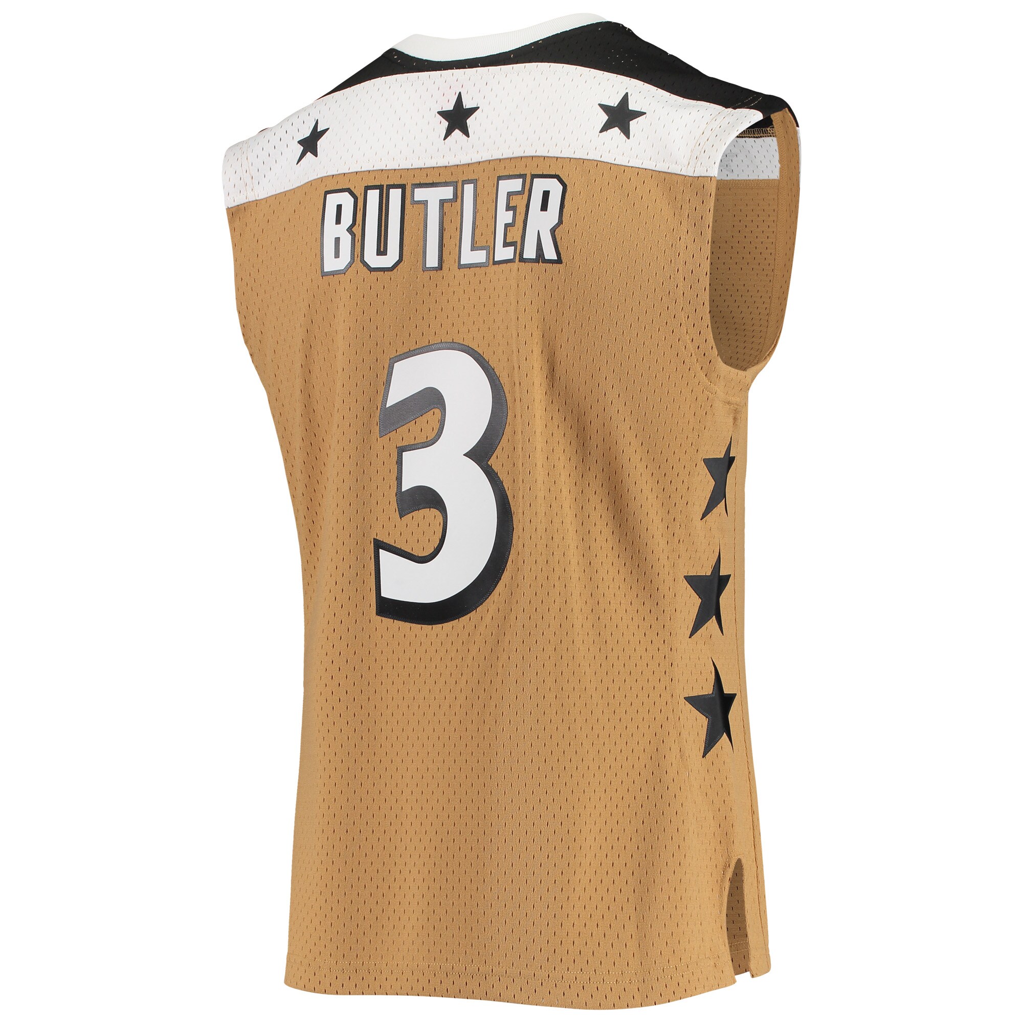 Caron Butler Washington Wizards Mitchell & Ness 2001\/02 Hardwood Classics Swingman Jersey - Gold
