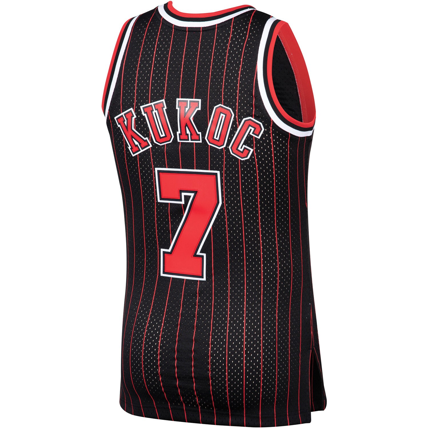 Toni Kukoc Chicago Bulls Mitchell & Ness 1995\/96 Hardwood Classics Swingman Jersey - Black
