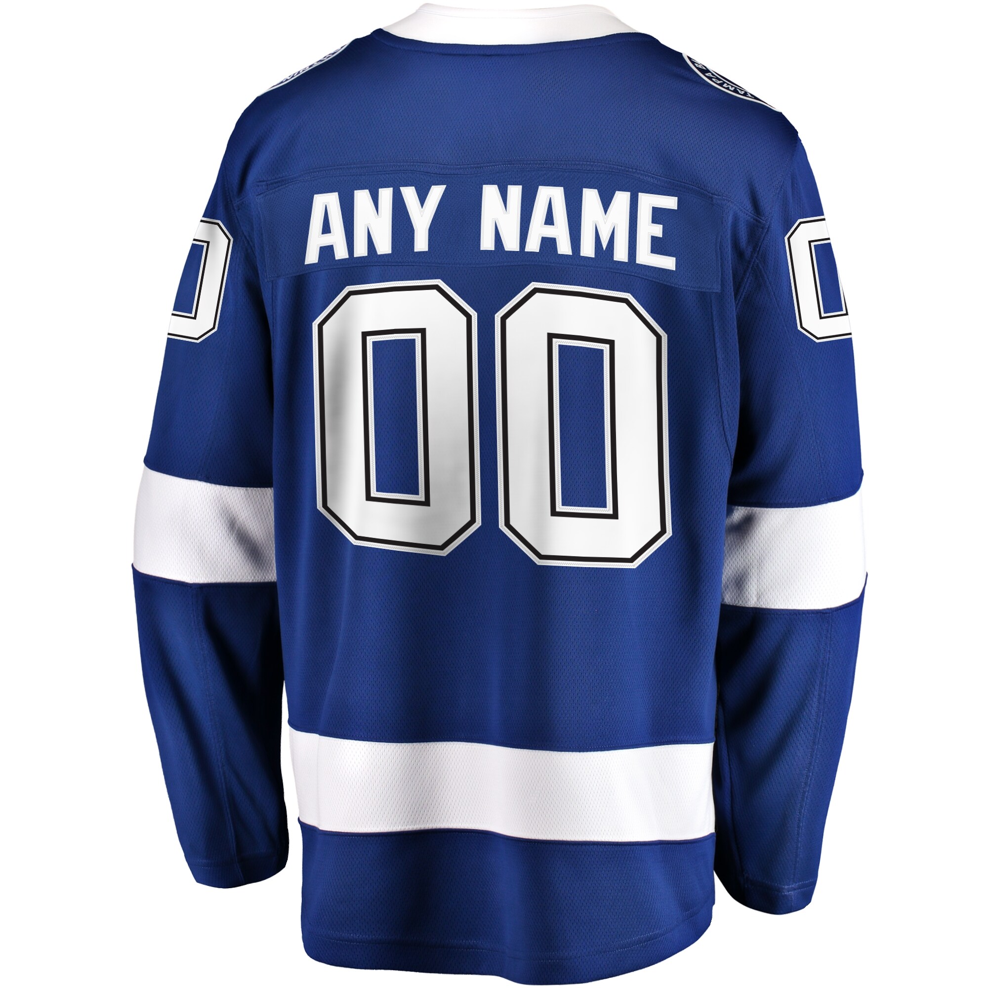 Tampa Bay Lightning Fanatics Home Breakaway Custom Jersey - Blue
