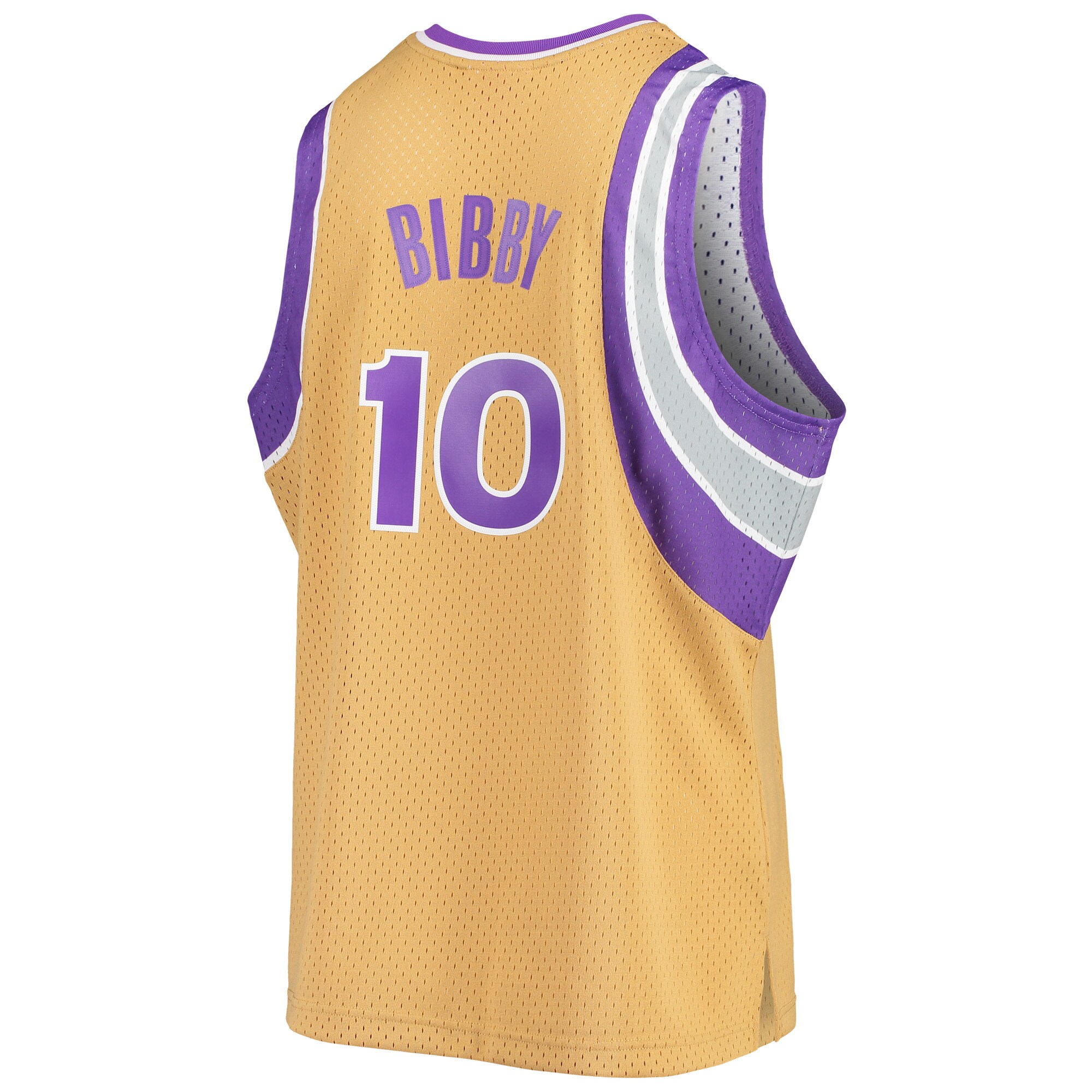 Mike Bibby Sacramento Kings Mitchell & Ness 2005\/06 Hardwood Classics Swingman Jersey - Gold