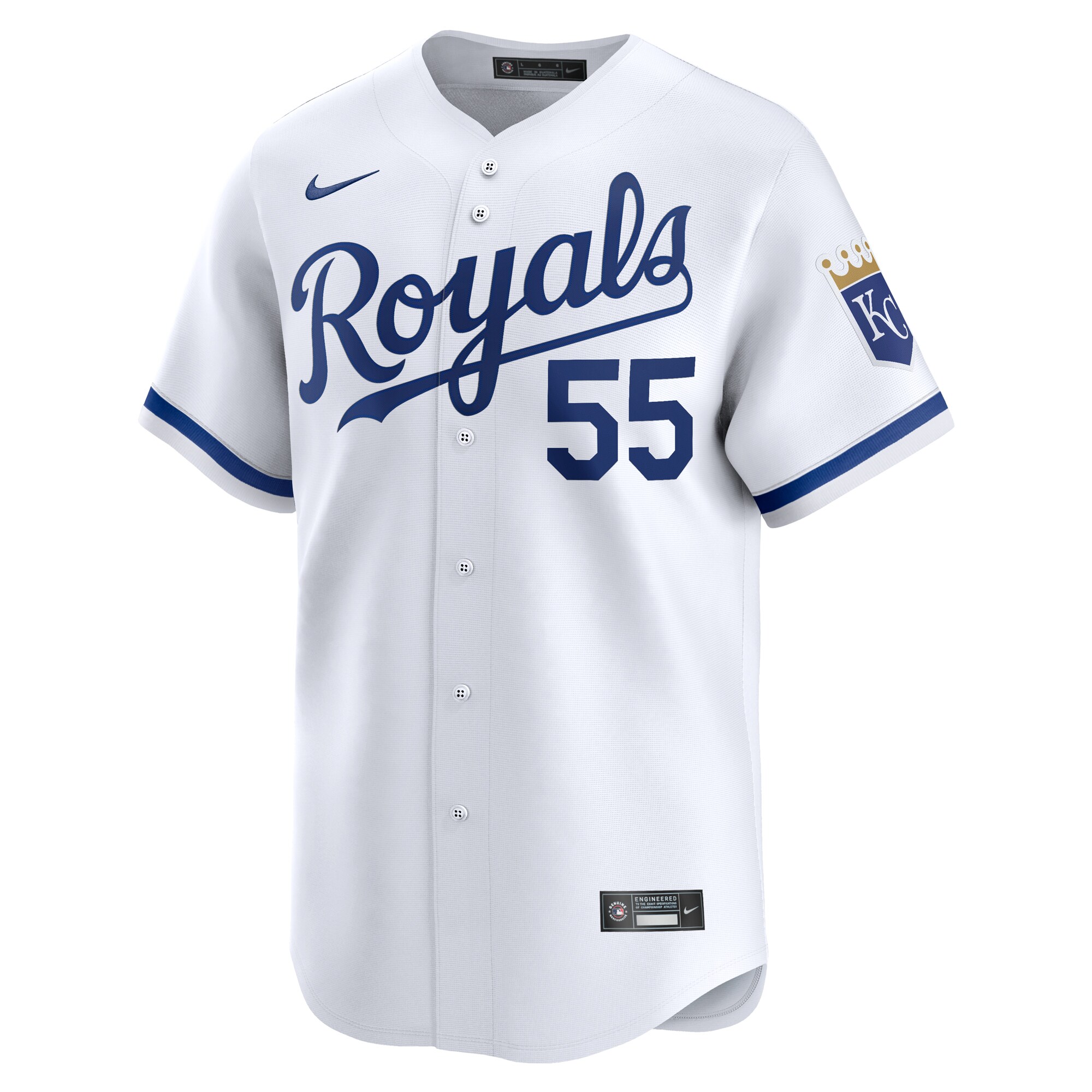Cole Ragans Kansas City Royals  Home Limited Player Jersey - White