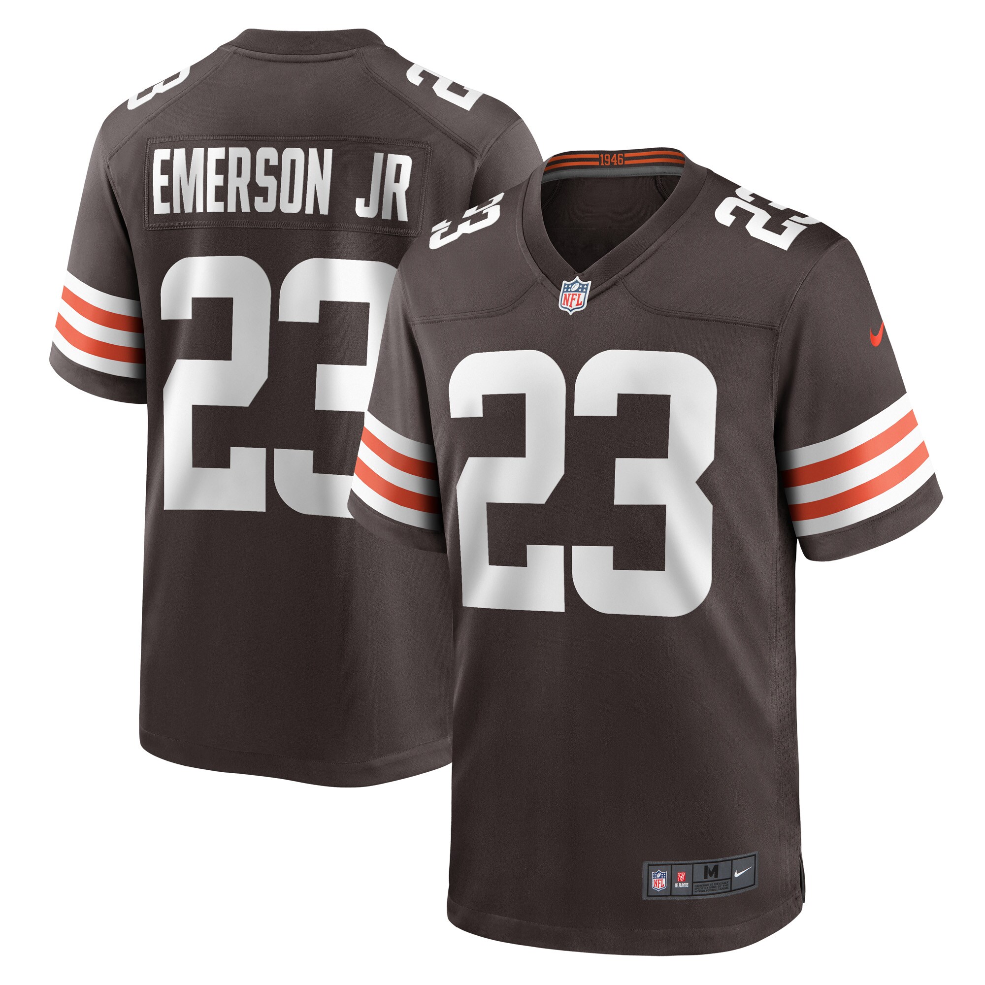 Martin Emerson Jr. Cleveland Browns  Game Player Jersey - Brown