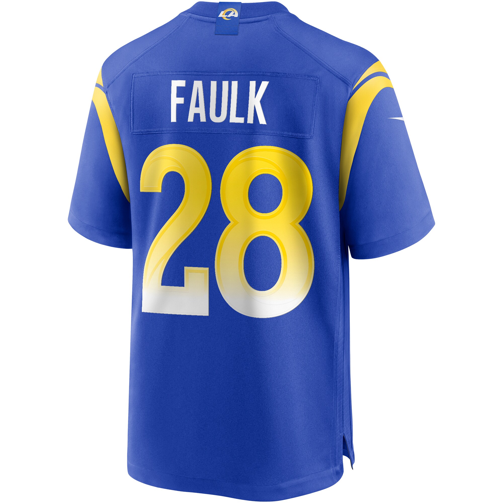 Marshall Faulk Los Angeles Rams  Game Retired Player Jersey - Royal