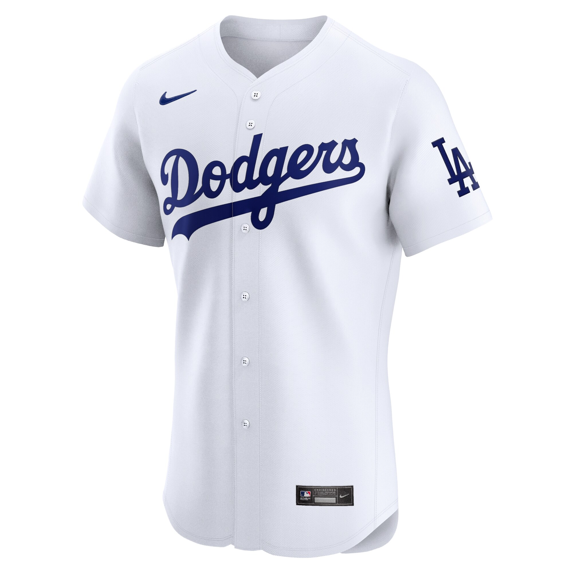 Los Angeles Dodgers  Home Elite Jersey - White