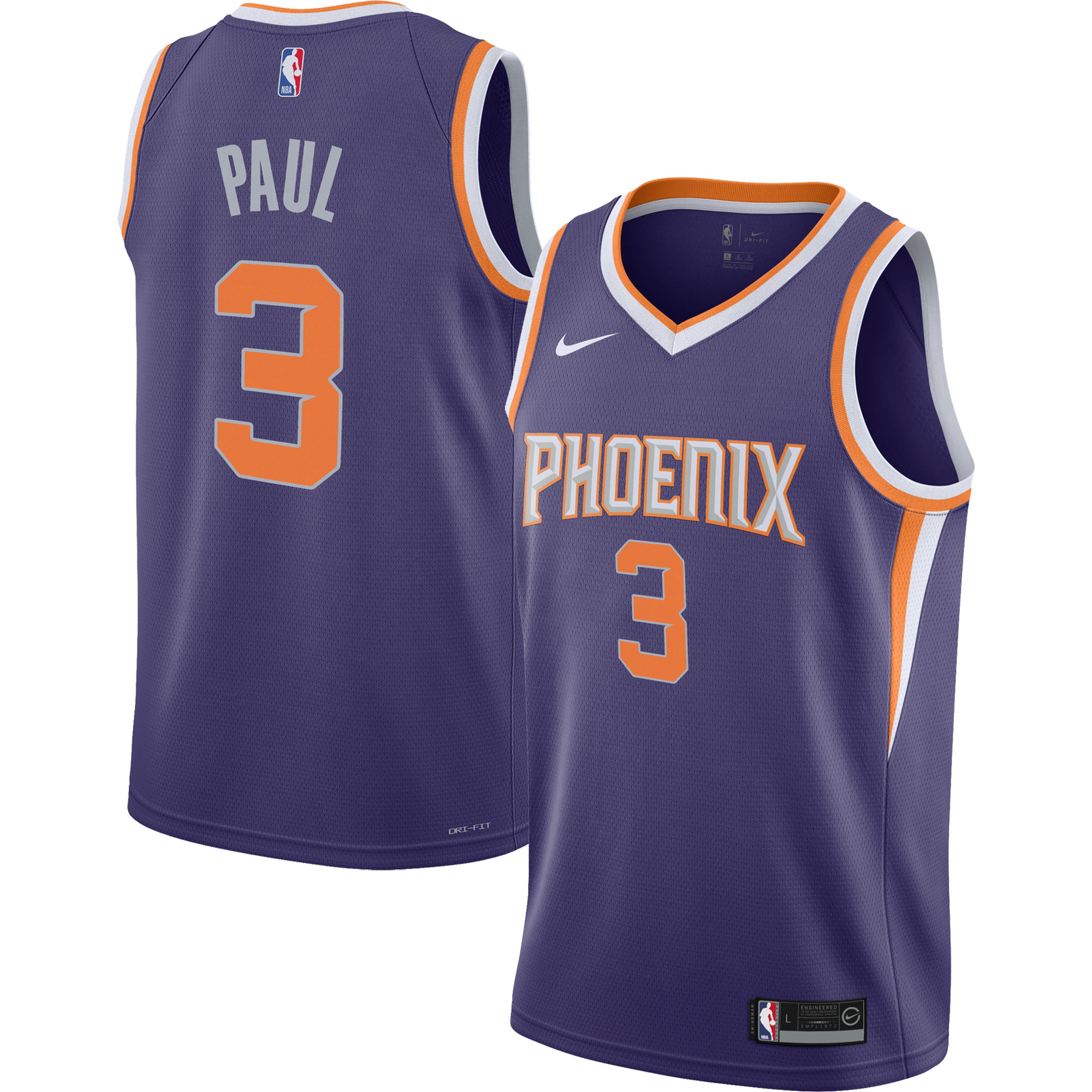 Chris Paul Phoenix Suns  Youth Swingman Jersey - Icon Edition - Purple