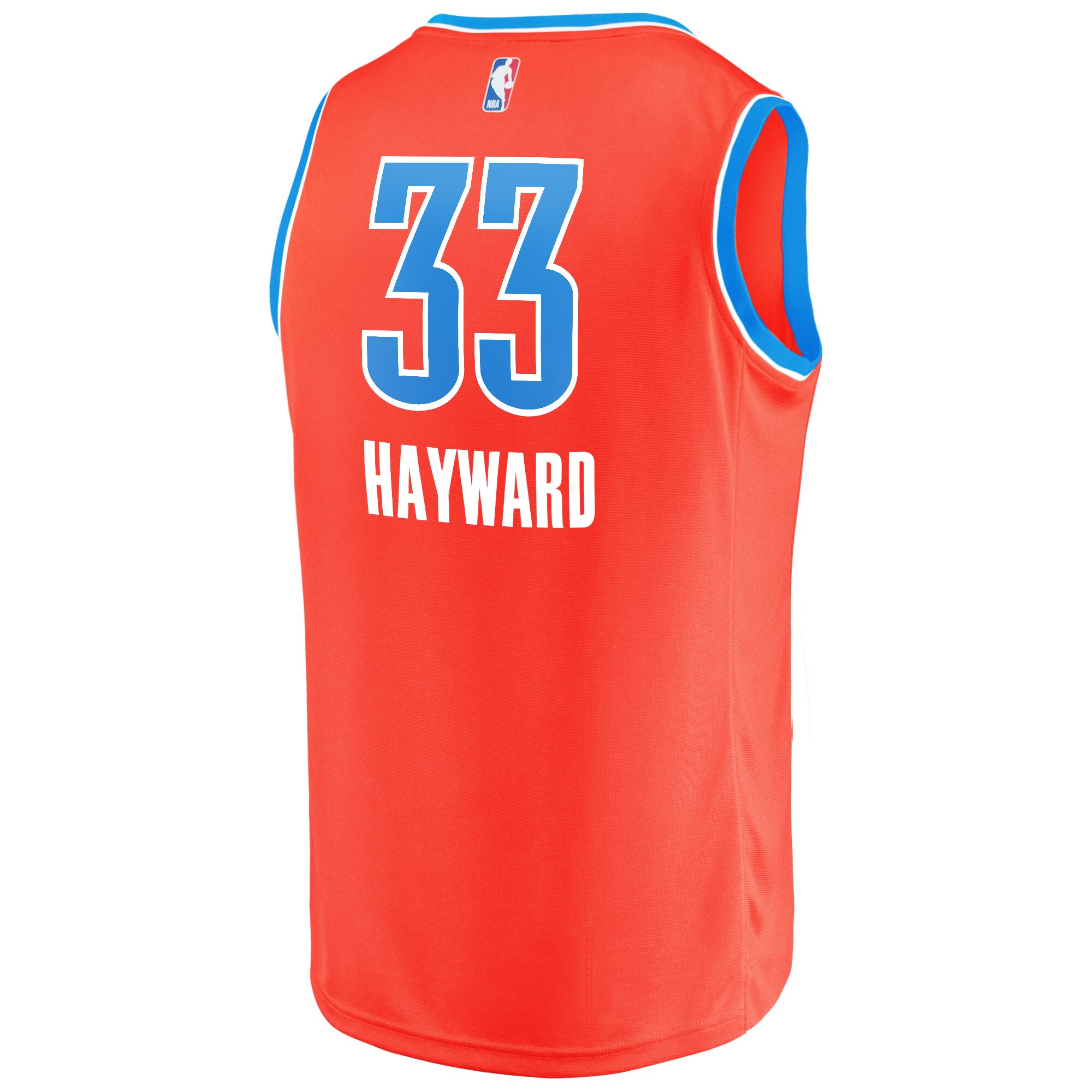 Gordon Hayward Oklahoma City Thunder Fanatics Youth Fast Break Replica Player Jersey - Statement Edition - Orange