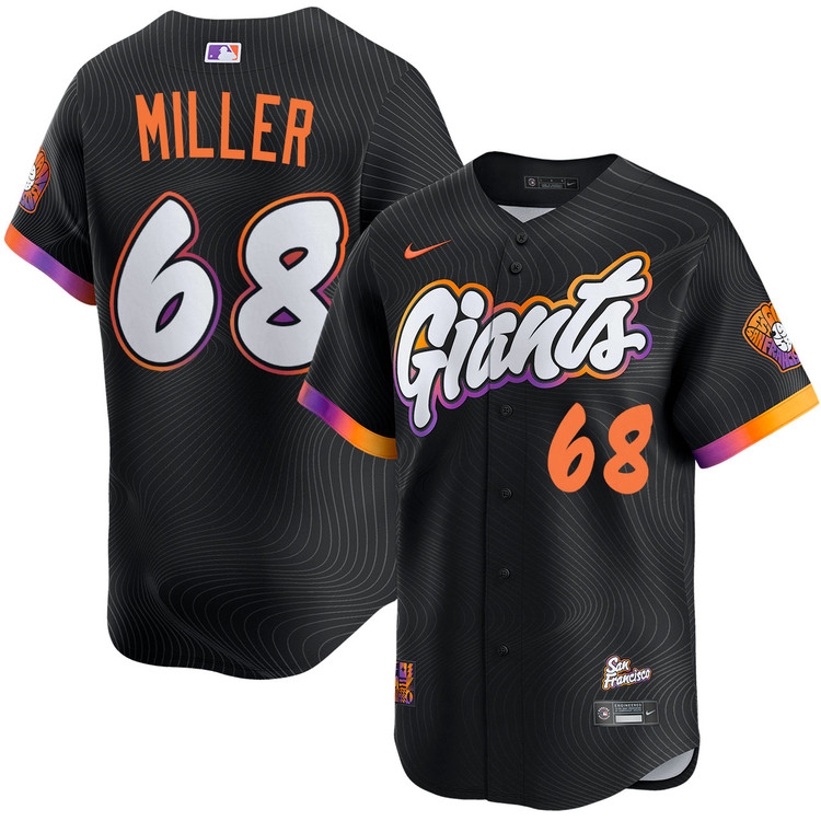 Erik Miller San Francisco Giants City Connect 2.0 Limited Jersey