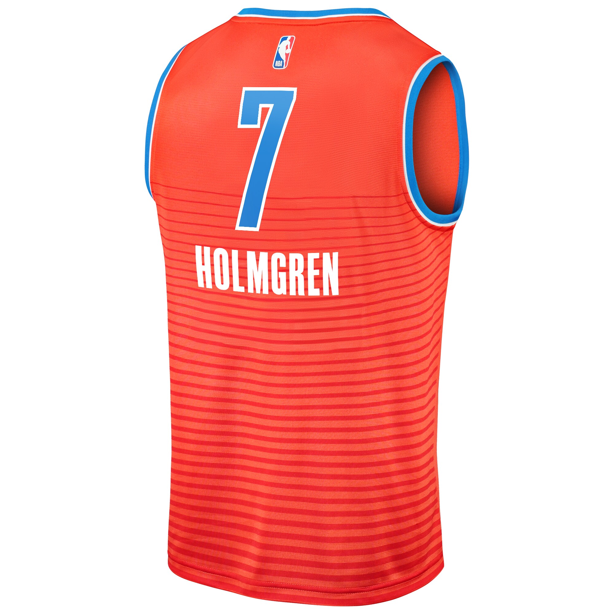 Chet Holmgren Oklahoma City Thunder Fanatics Fast Break Replica Player Jersey - Statement Edition - Orange