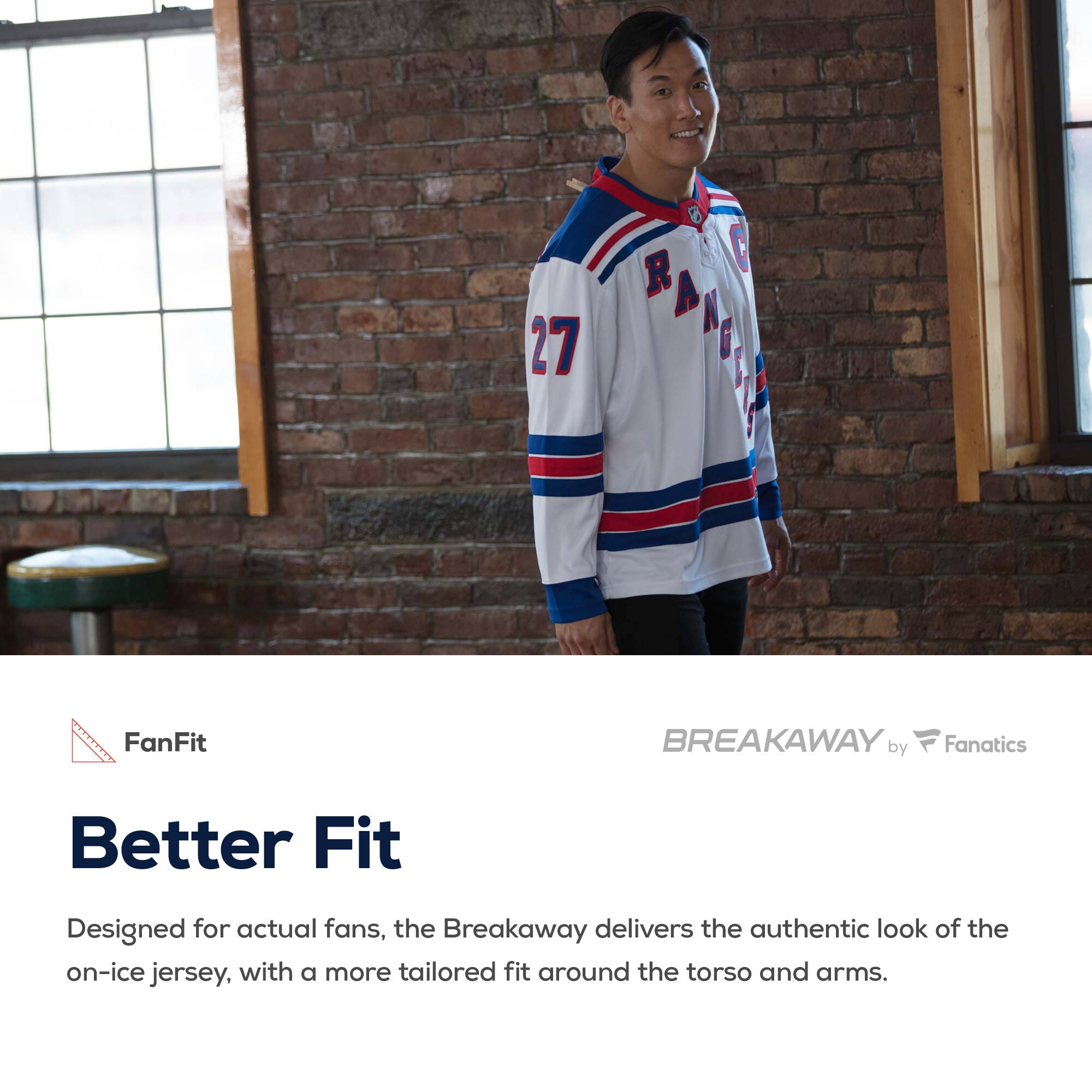 Jimmy Vesey New York Rangers Fanatics Home Breakaway Player Jersey - Blue