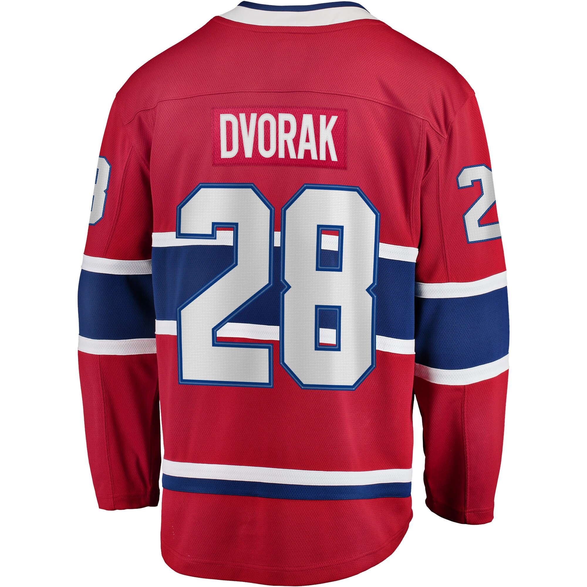 Christian Dvorak Montreal Canadiens Fanatics Home Breakaway Player Jersey - Red