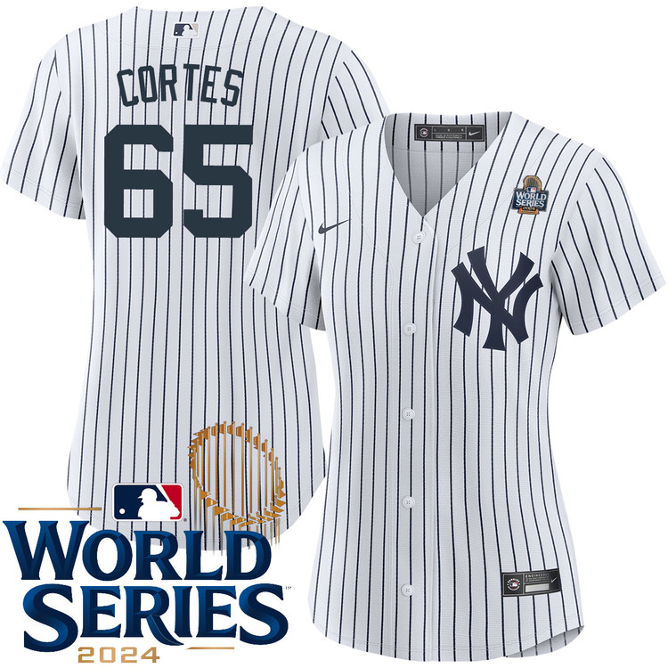 Nestor Cortes New York Yankees Women's Home World Series Jersey