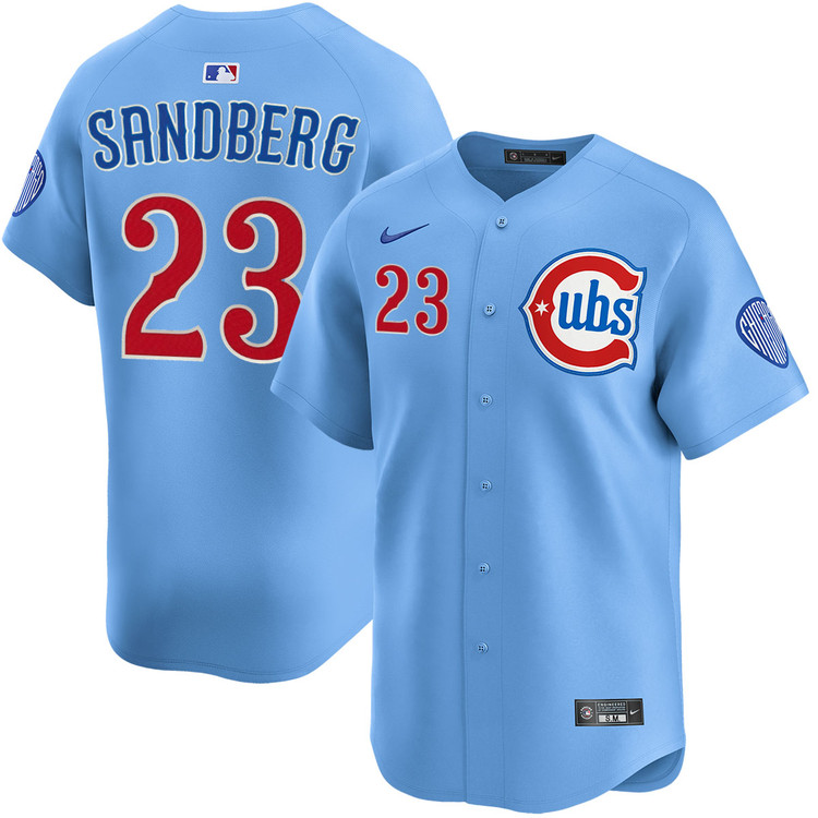 Ryne Sandberg Chicago Cubs Blues Alternate Limited Jersey