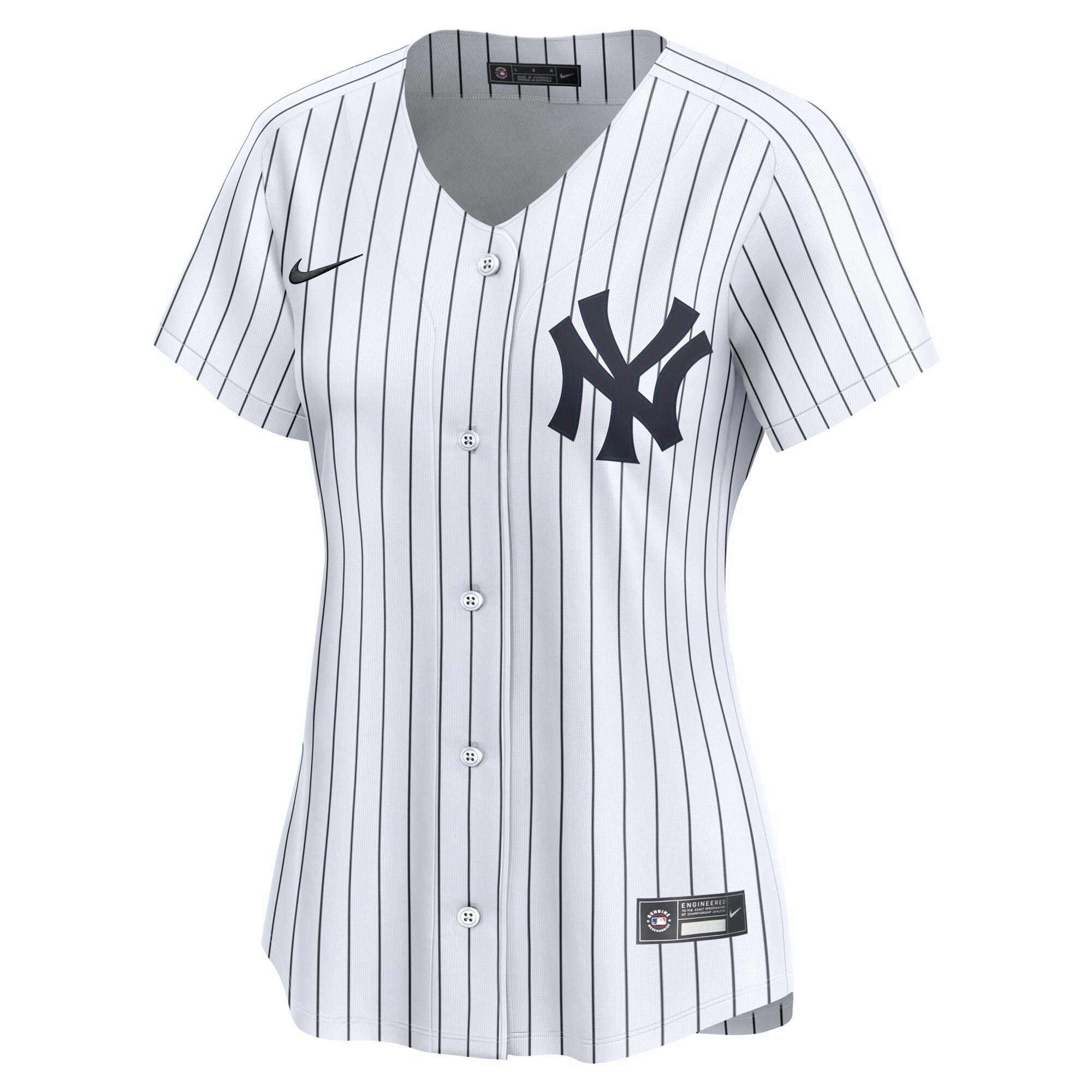 New York Yankees  Women's Home Limited Custom Jersey - White