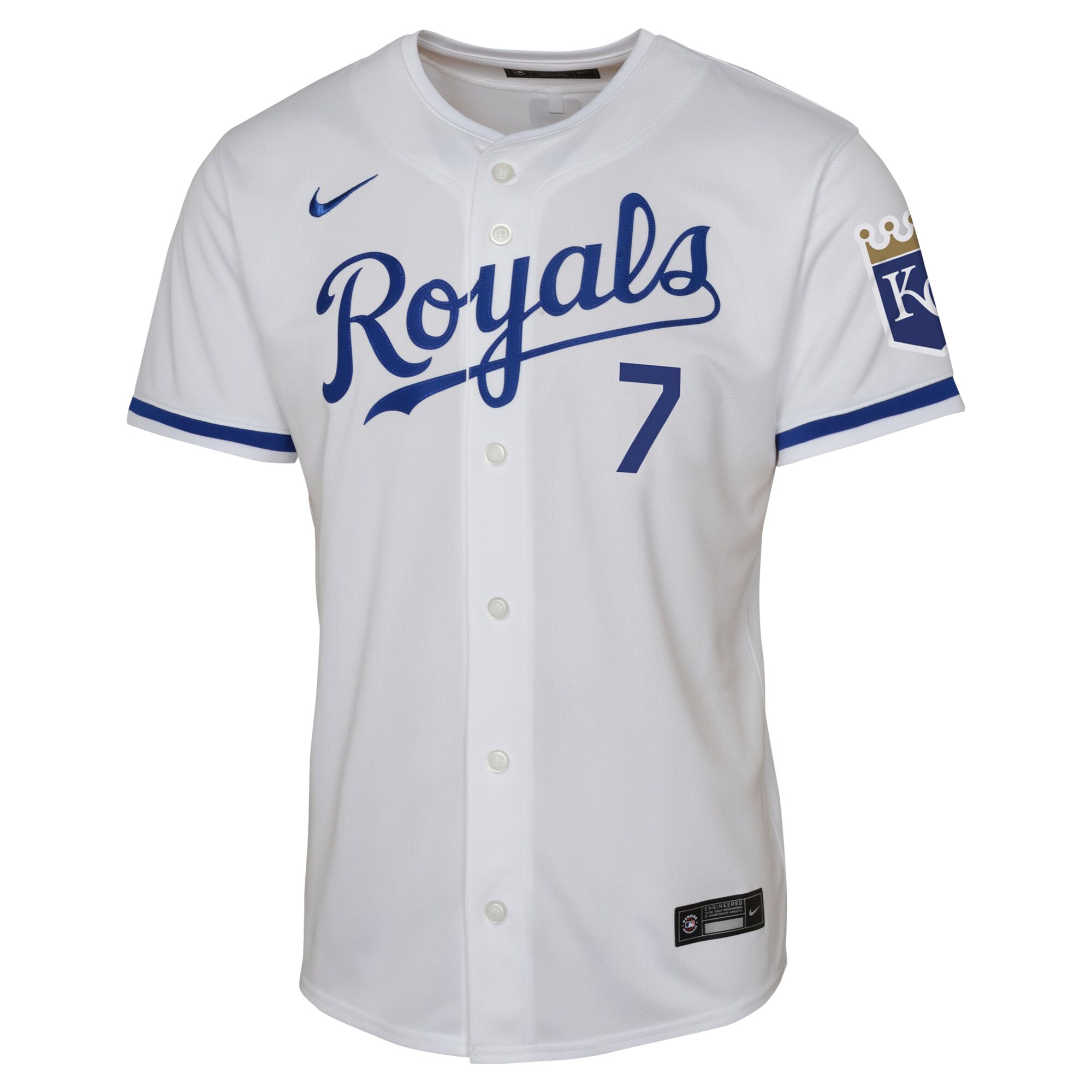 Bobby Witt Jr. Kansas City Royals Youth Home Limited Player Jersey - White