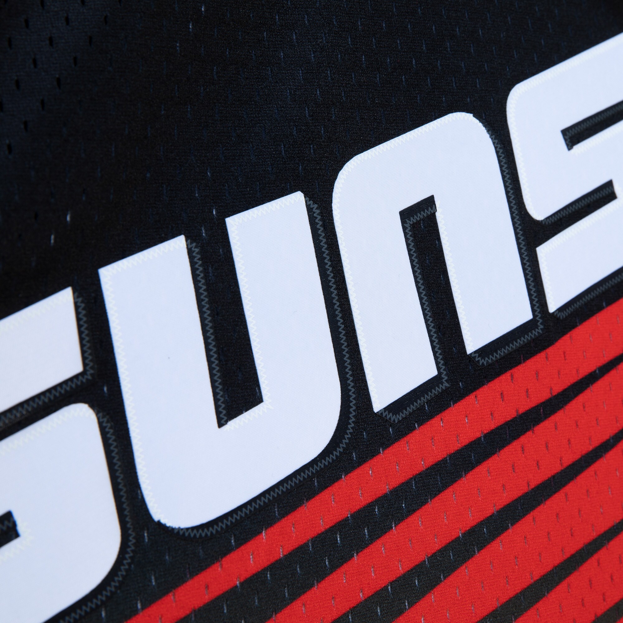 Steve Nash Phoenix Suns Mitchell & Ness 1996\/97 Hardwood Classics Fadeaway Swingman Player Jersey - Orange\/Black