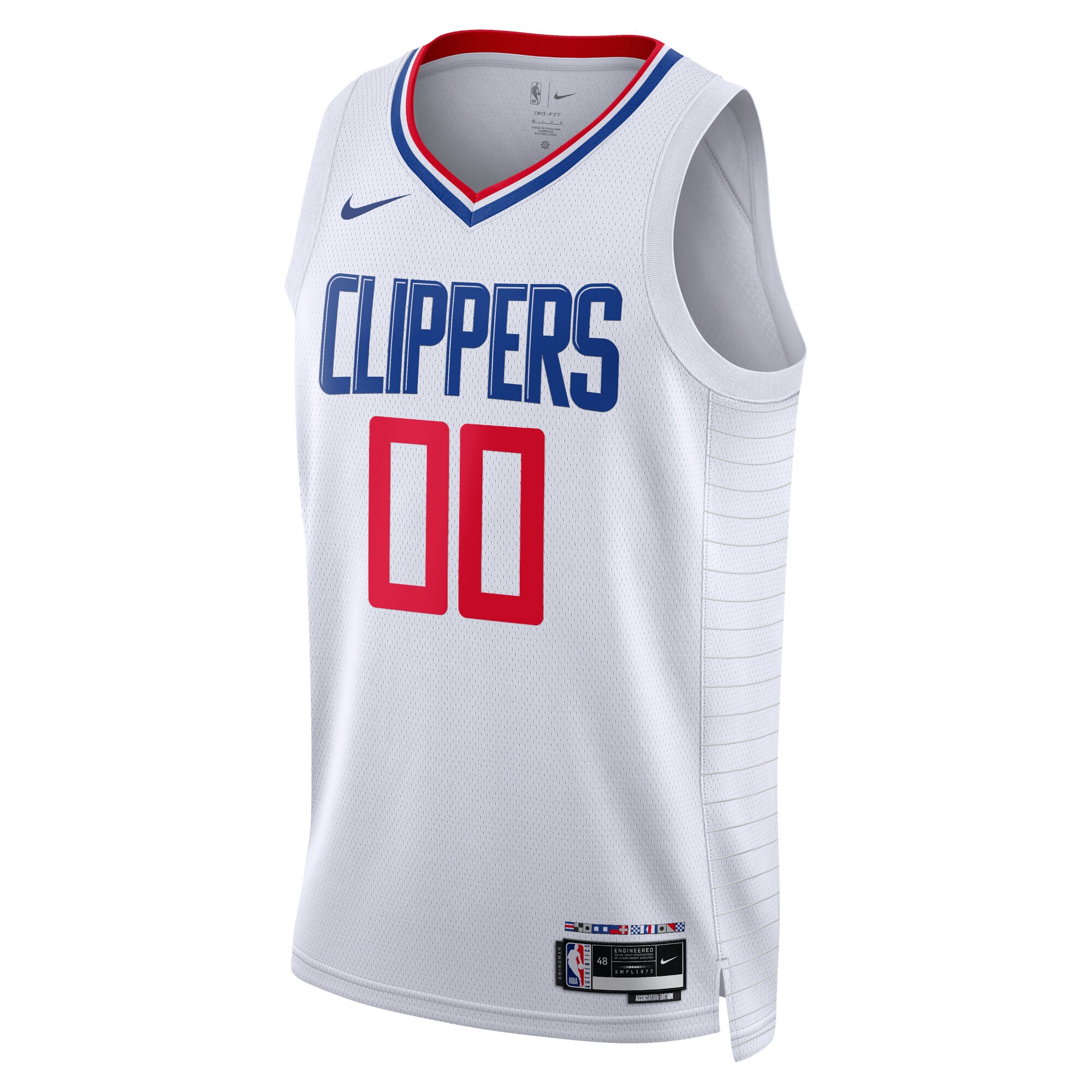 LA Clippers Unisex Swingman Custom Jersey White - Association Edition