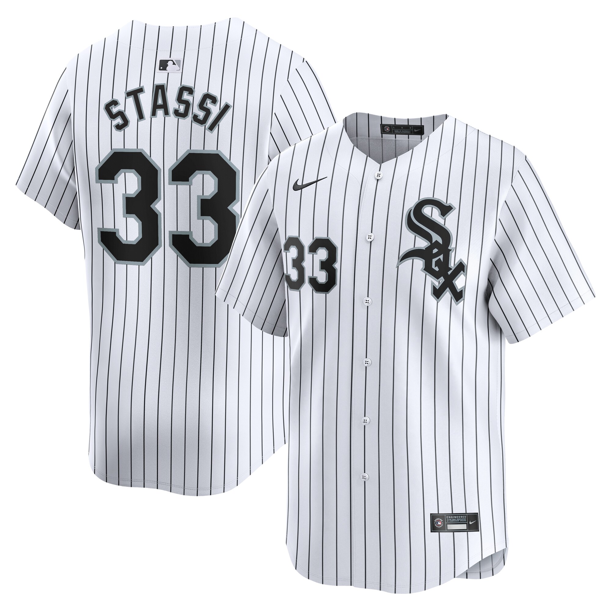 Max Stassi Chicago White Sox  Home Limited Player Jersey White