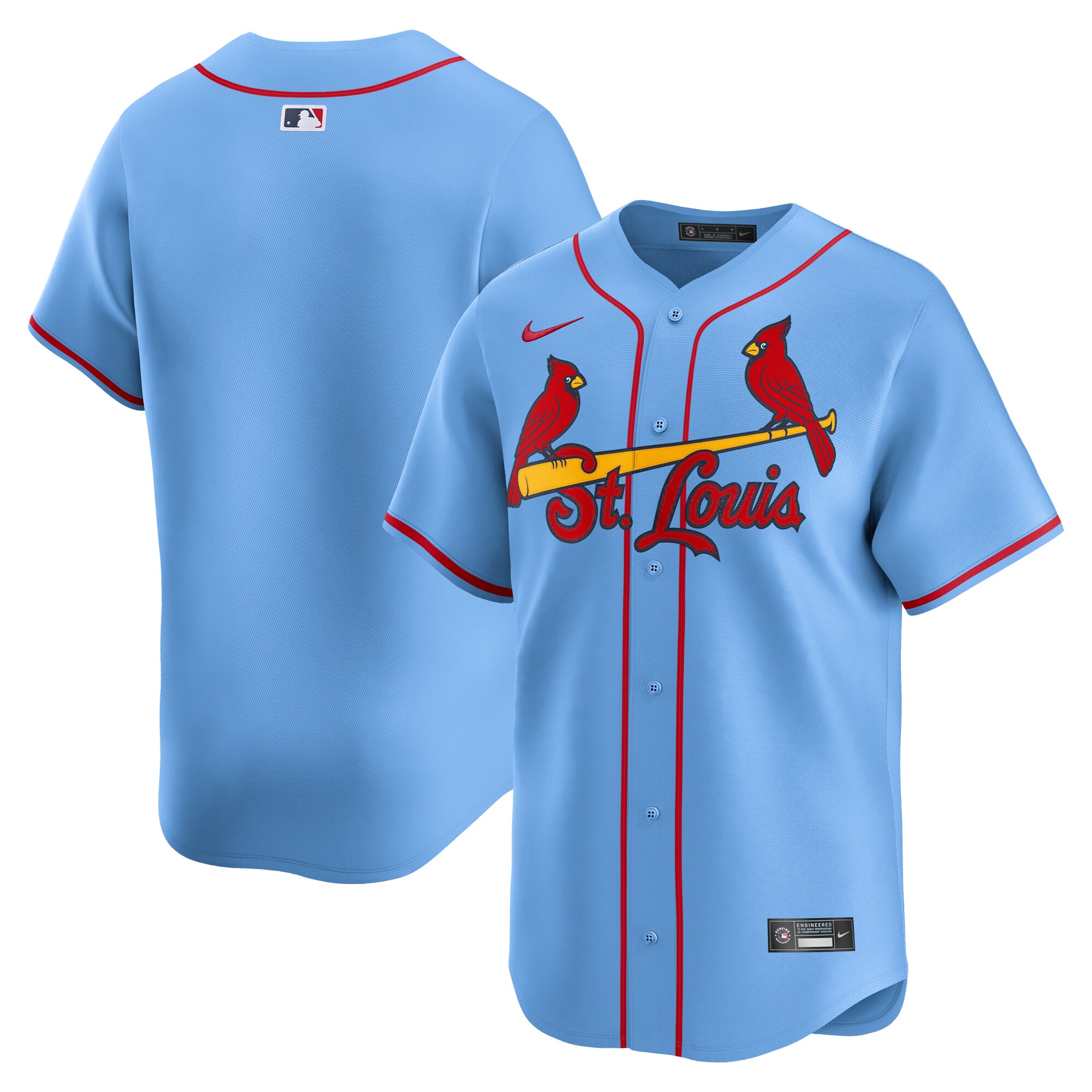 St. Louis Cardinals   Alternate Limited Jersey Light Blue
