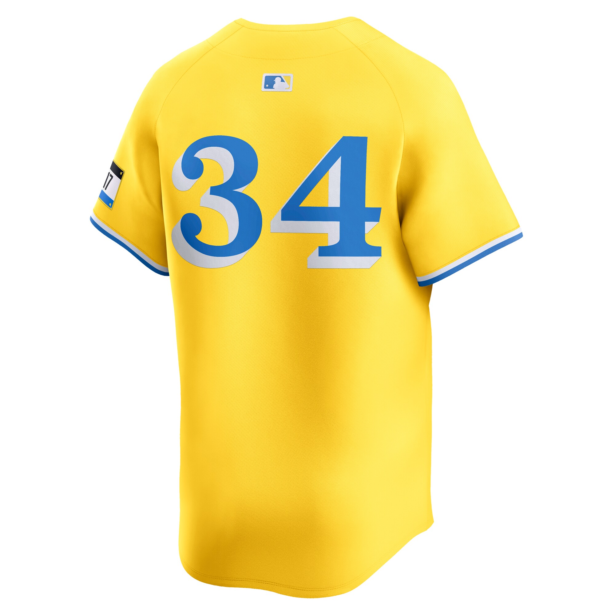 David Ortiz Boston Red Sox  City Connect Retired Player Jersey - Gold