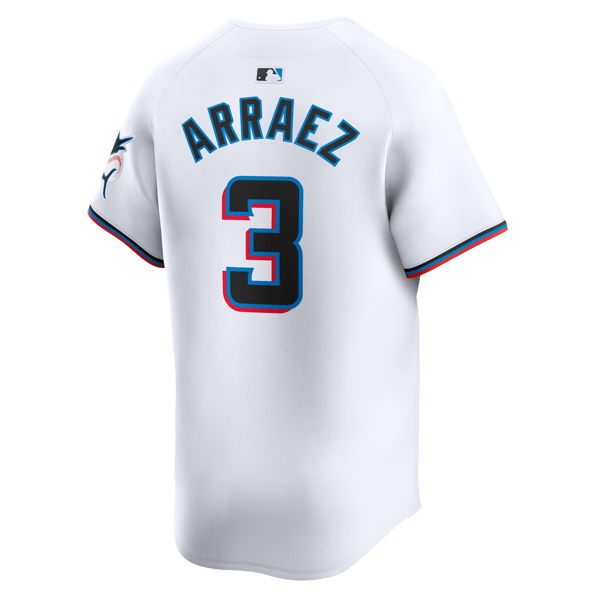Luis Arraez Miami Marlins  Home Limited Player Jersey - White
