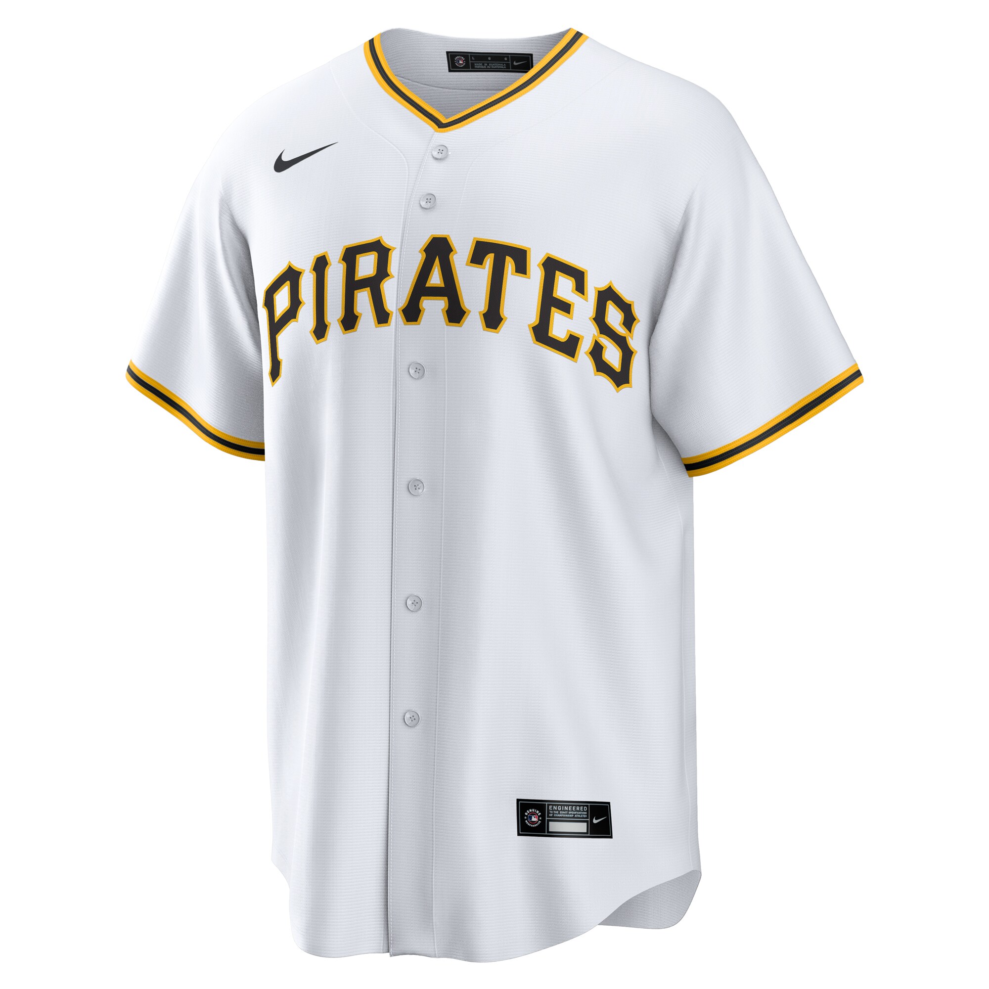 Paul Skenes Pittsburgh Pirates  Home Replica Player Jersey - White