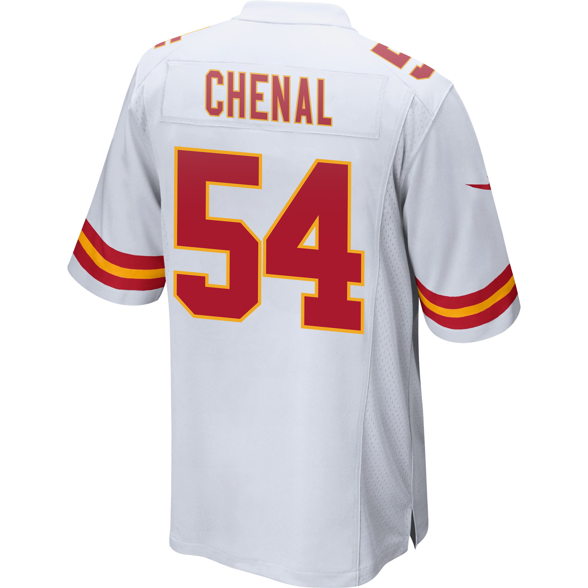 Leo Chenal 54 Kansas City Chiefs Super Bowl LVII Champions Men Game Jersey - White