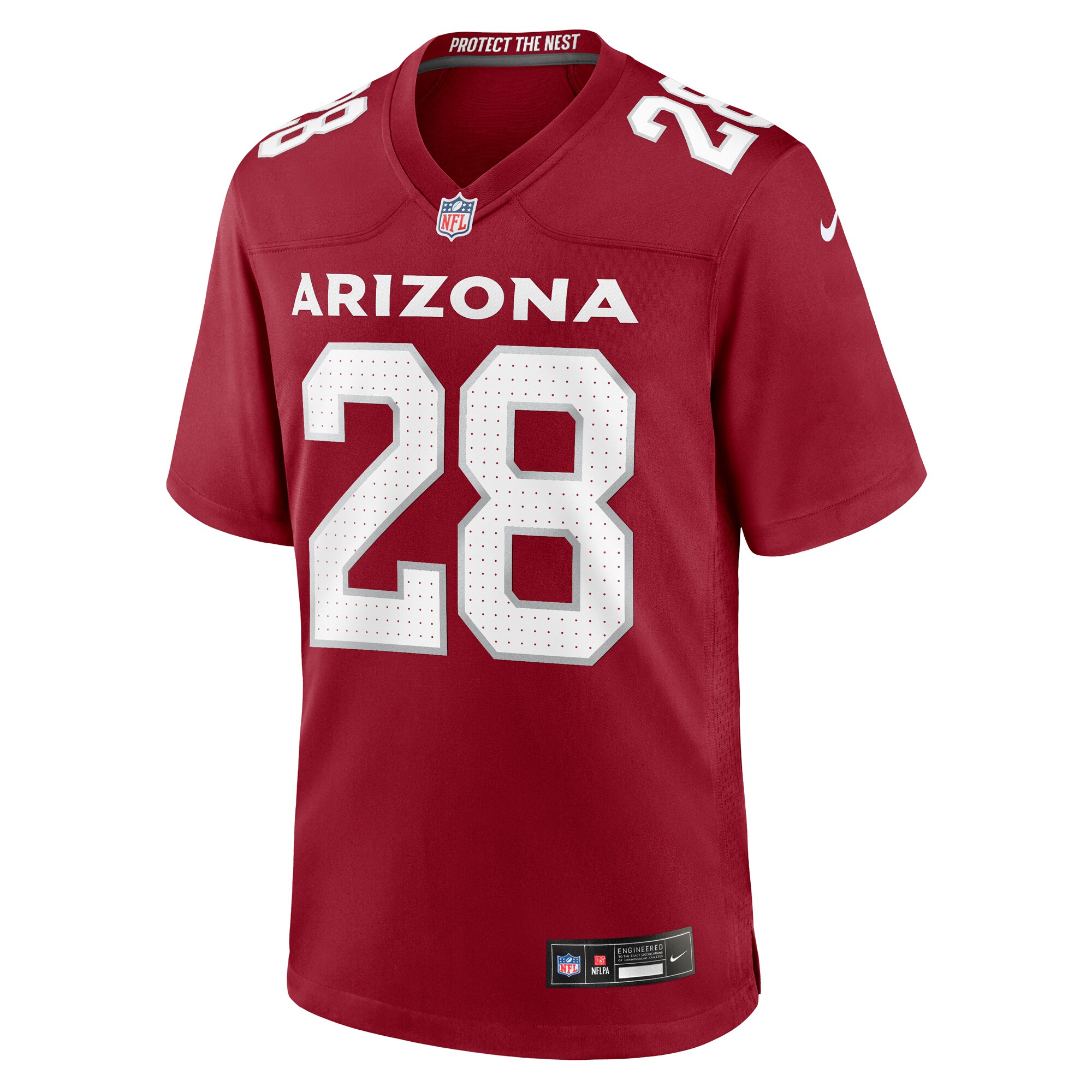Qwuantrezz Knight Arizona Cardinals   Game Jersey -  Cardinal