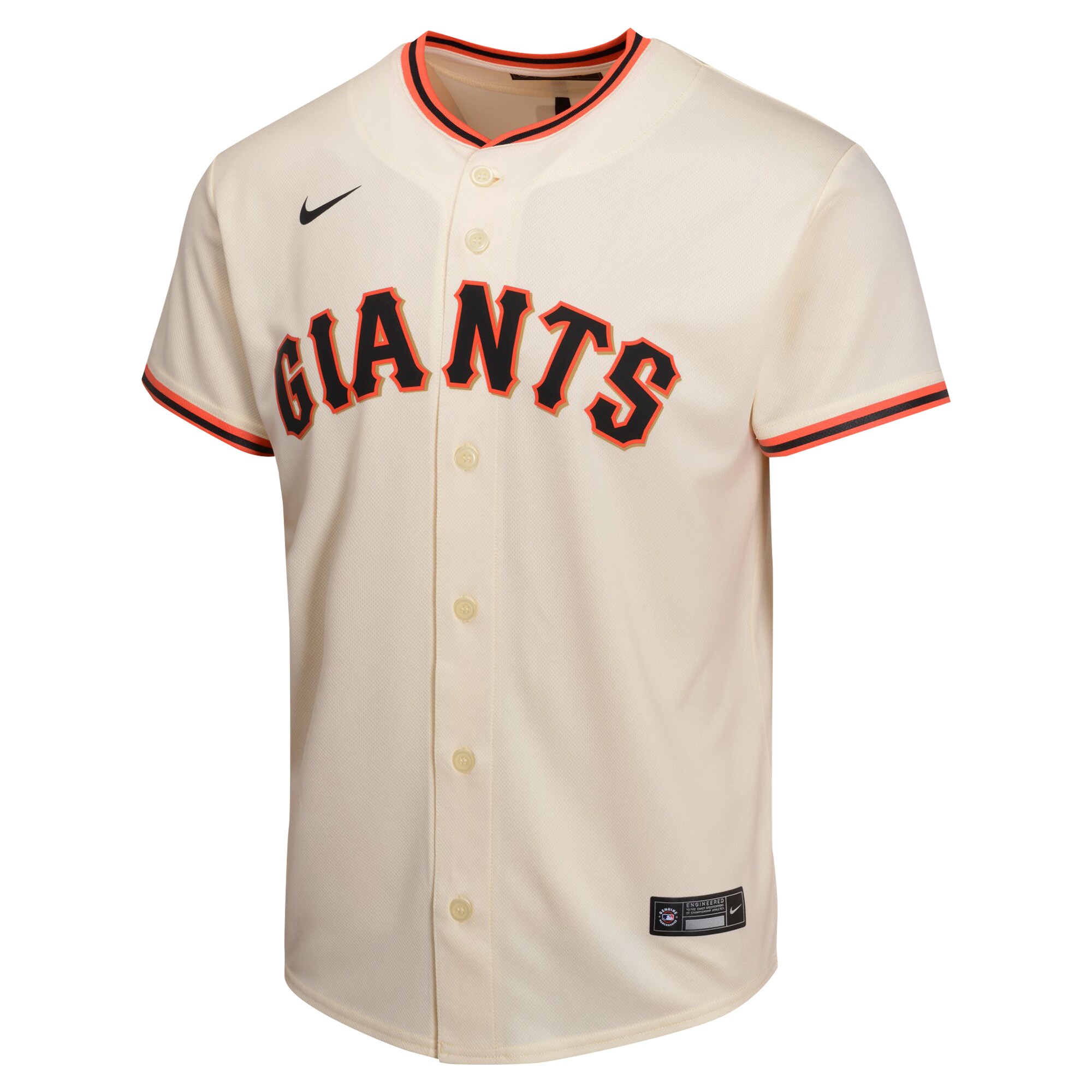 Mike Yastrzemski San Francisco Giants Youth Home Game Player Jersey - Cream