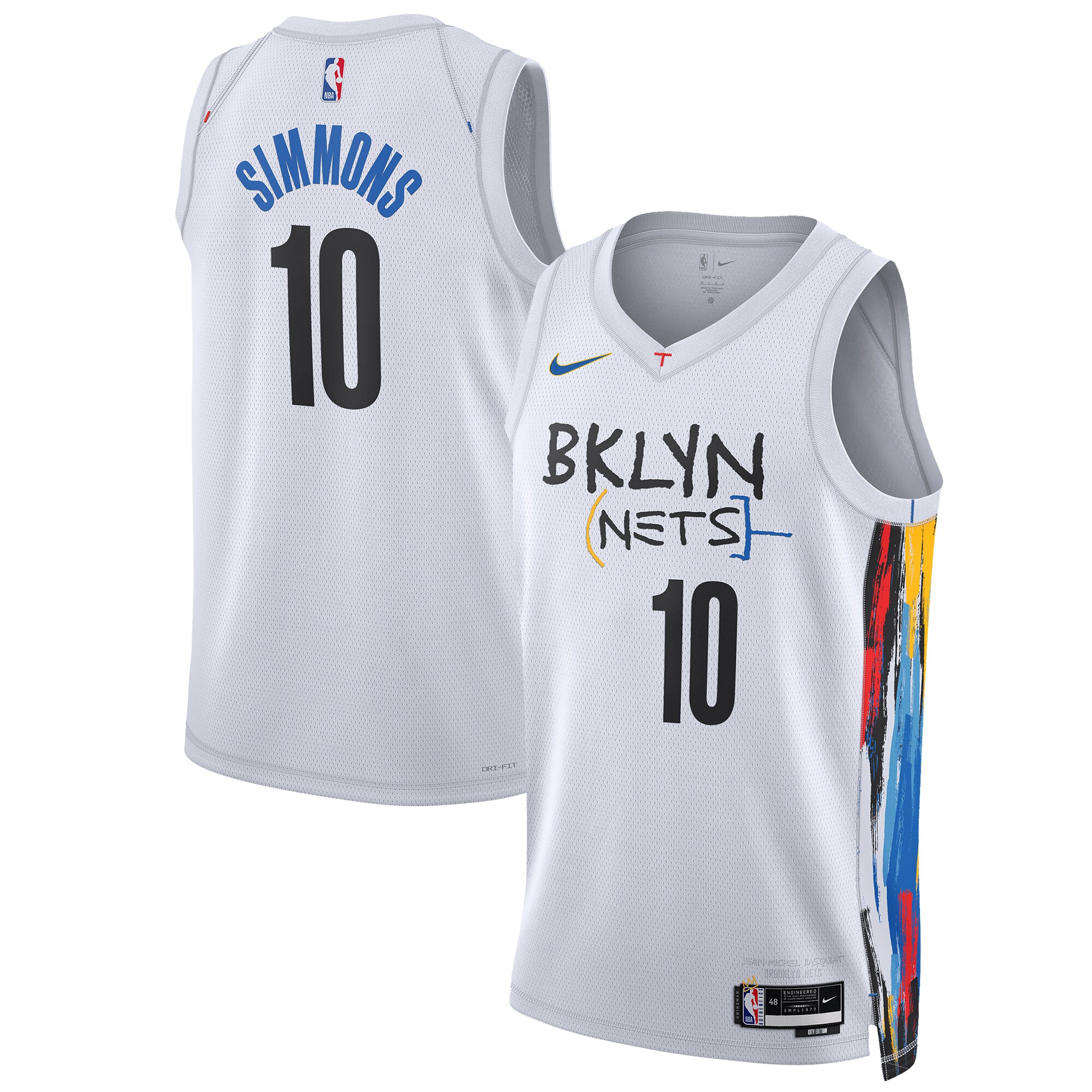 Ben Simmons Brooklyn Nets Unisex 2022\/23 Swingman Jersey - City Edition - White