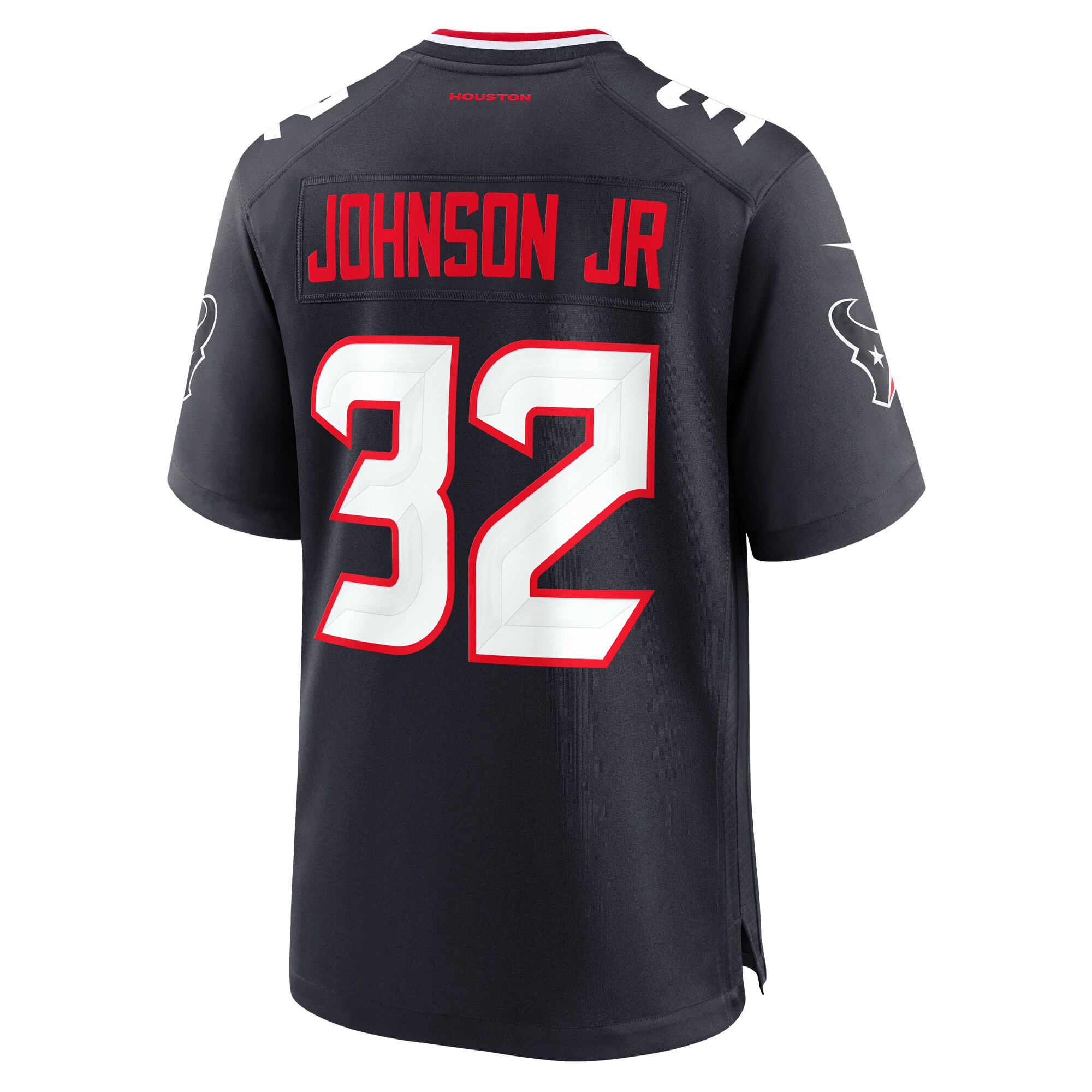 Lonnie Johnson Jr. Houston Texans  Team Game Jersey -  Navy