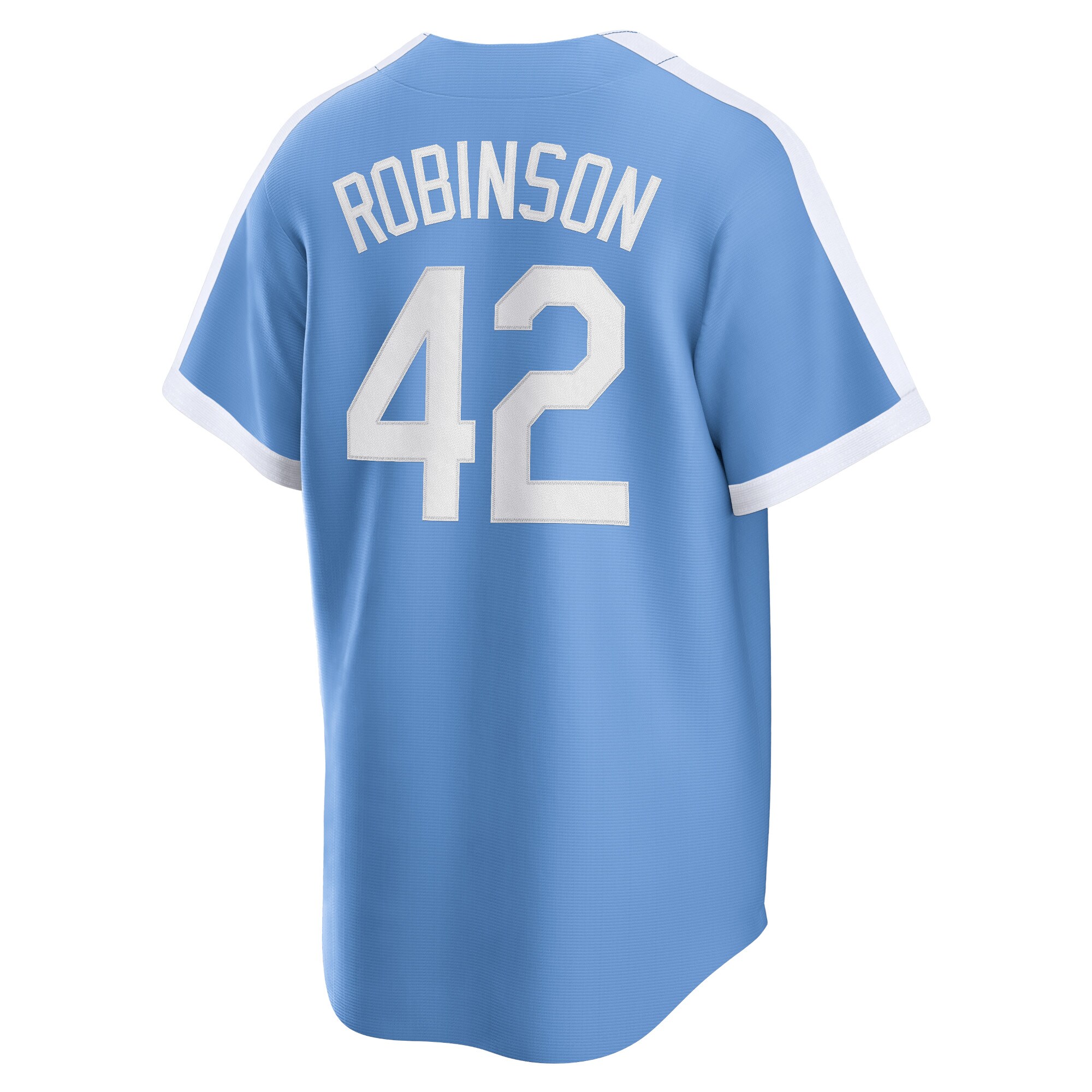 Jackie Robinson Brooklyn Dodgers  Alternate Cooperstown Collection Player Jersey - Light Blue