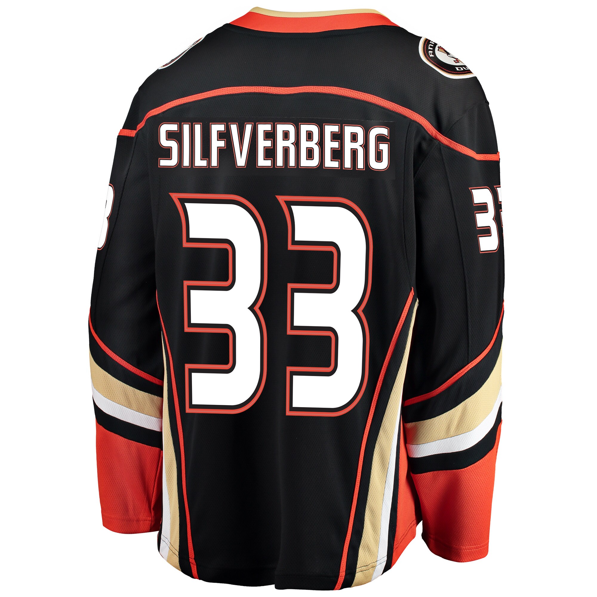 Jakob Silfverberg Anaheim Ducks Fanatics Breakaway Player Jersey - Black
