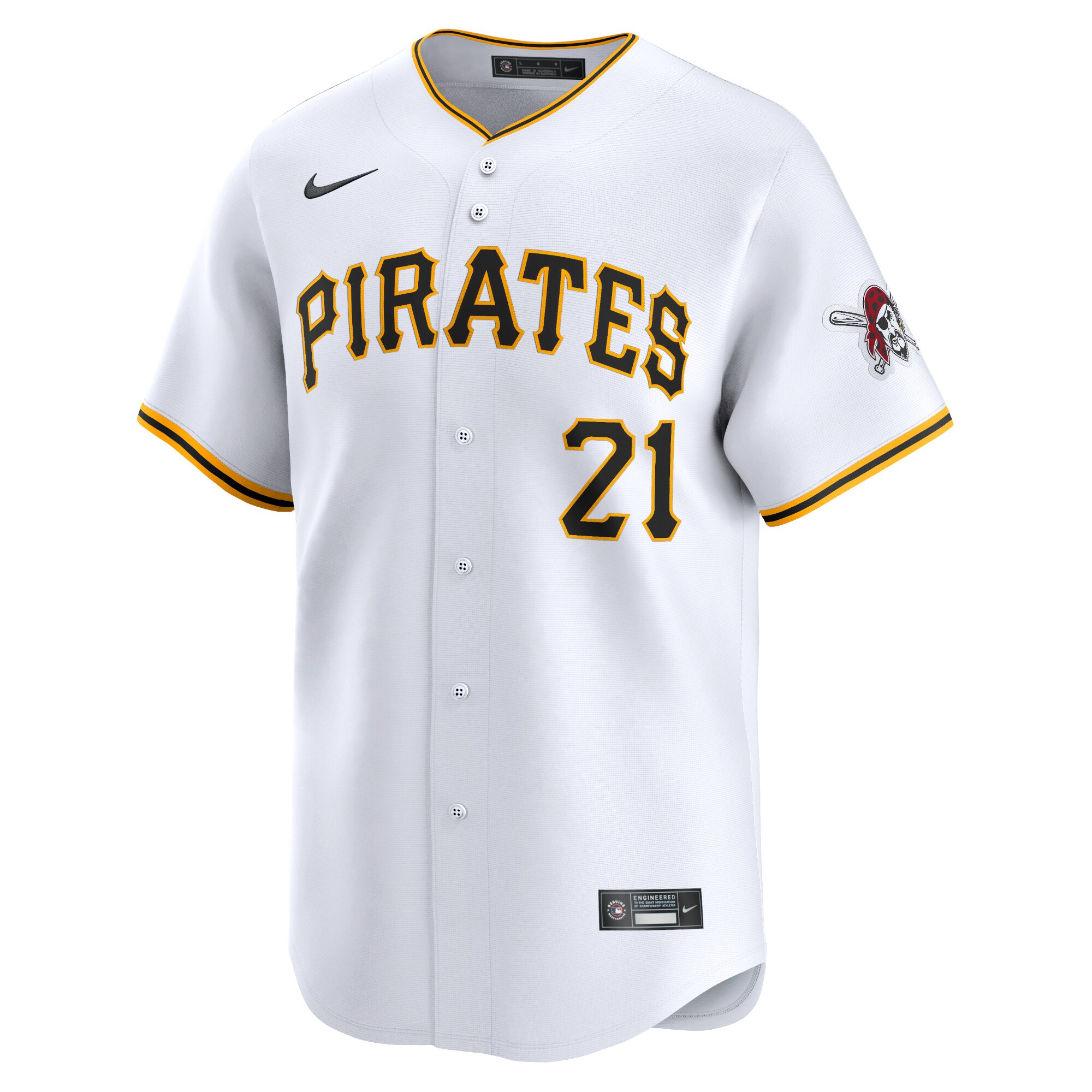 Roberto Clemente Pittsburgh Pirates Home Limited Player Jersey - White