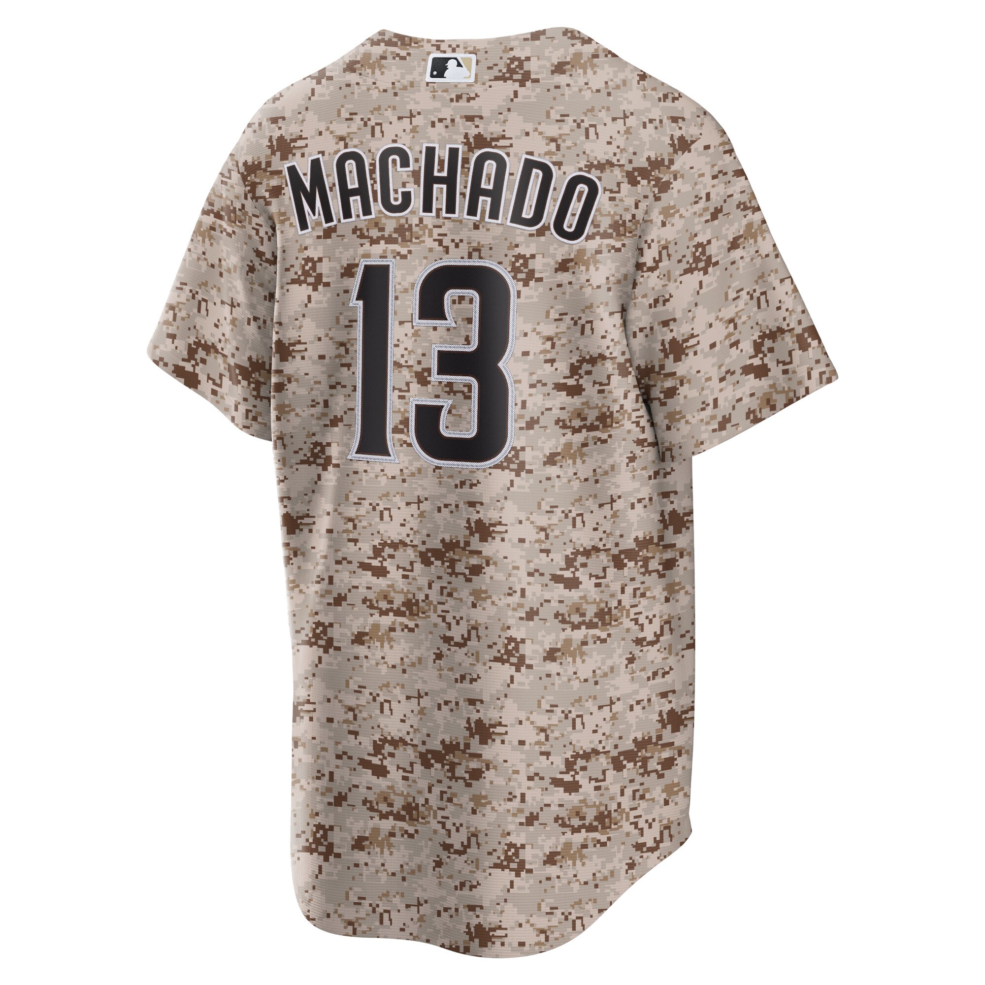 Manny Machado San Diego Padres  USMC Alternate Replica Player Jersey - Camo