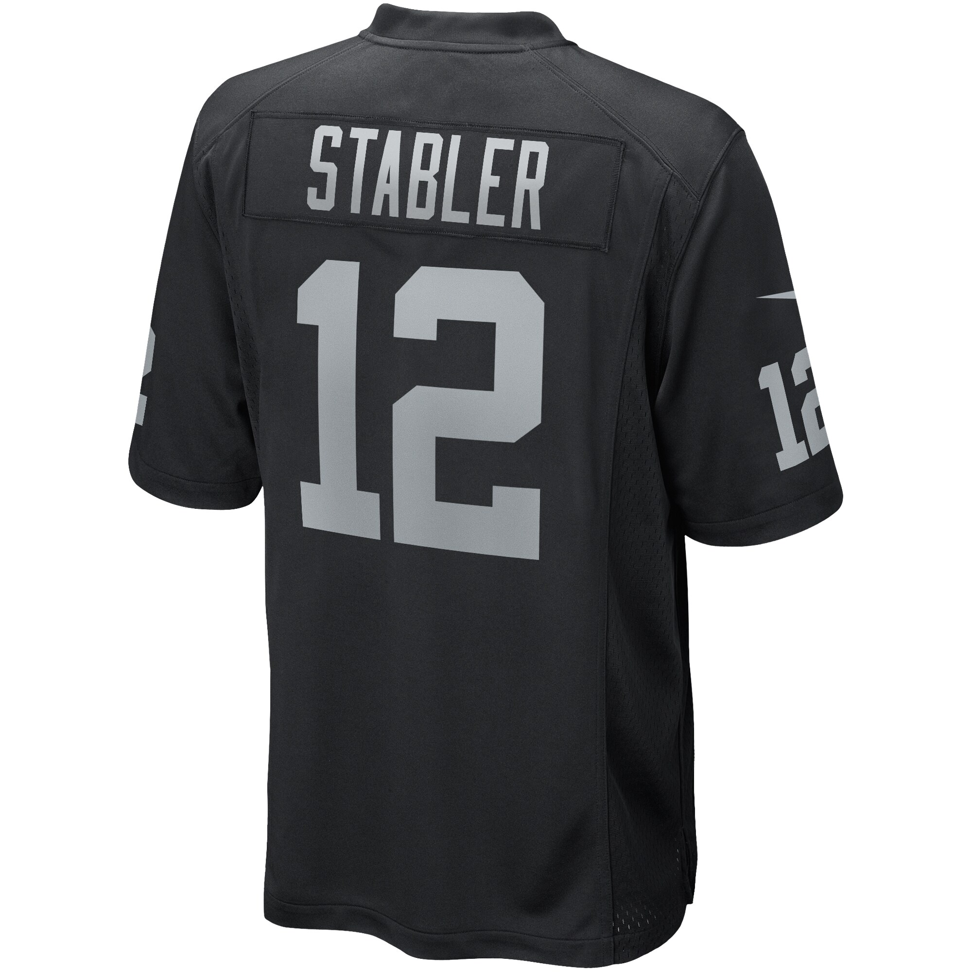 Ken Stabler Las Vegas Raiders  Game Retired Player Jersey - Black