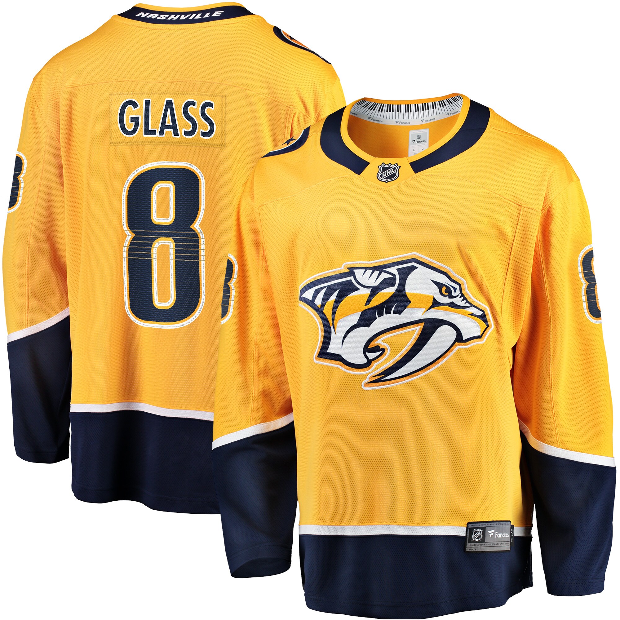 Cody Glass Nashville Predators Fanatics Home Breakaway Player Jersey - Gold