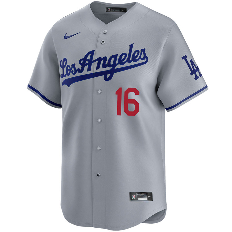 Will Smith Los Angeles Dodgers Road Limited Jersey