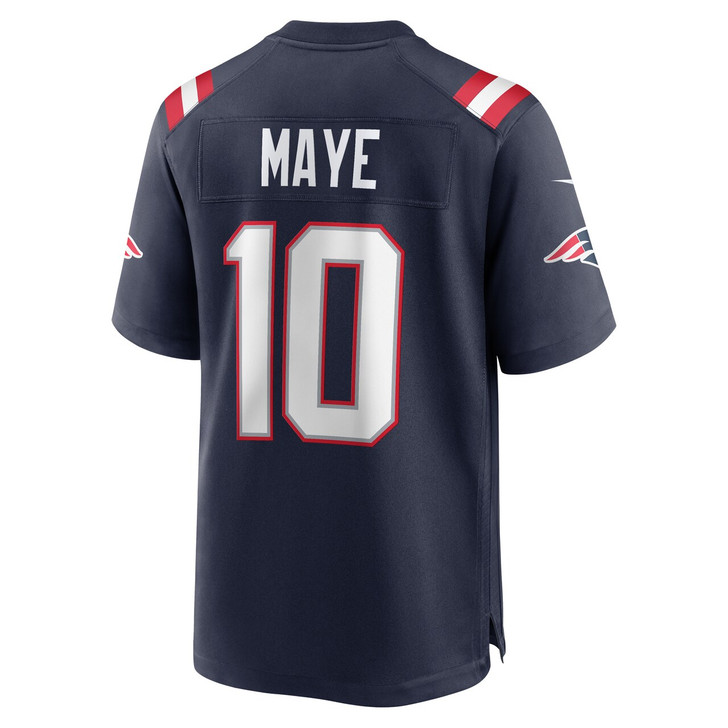 Drake Maye New England Patriots 2024 First Round Pick Player Game Jersey - Navy