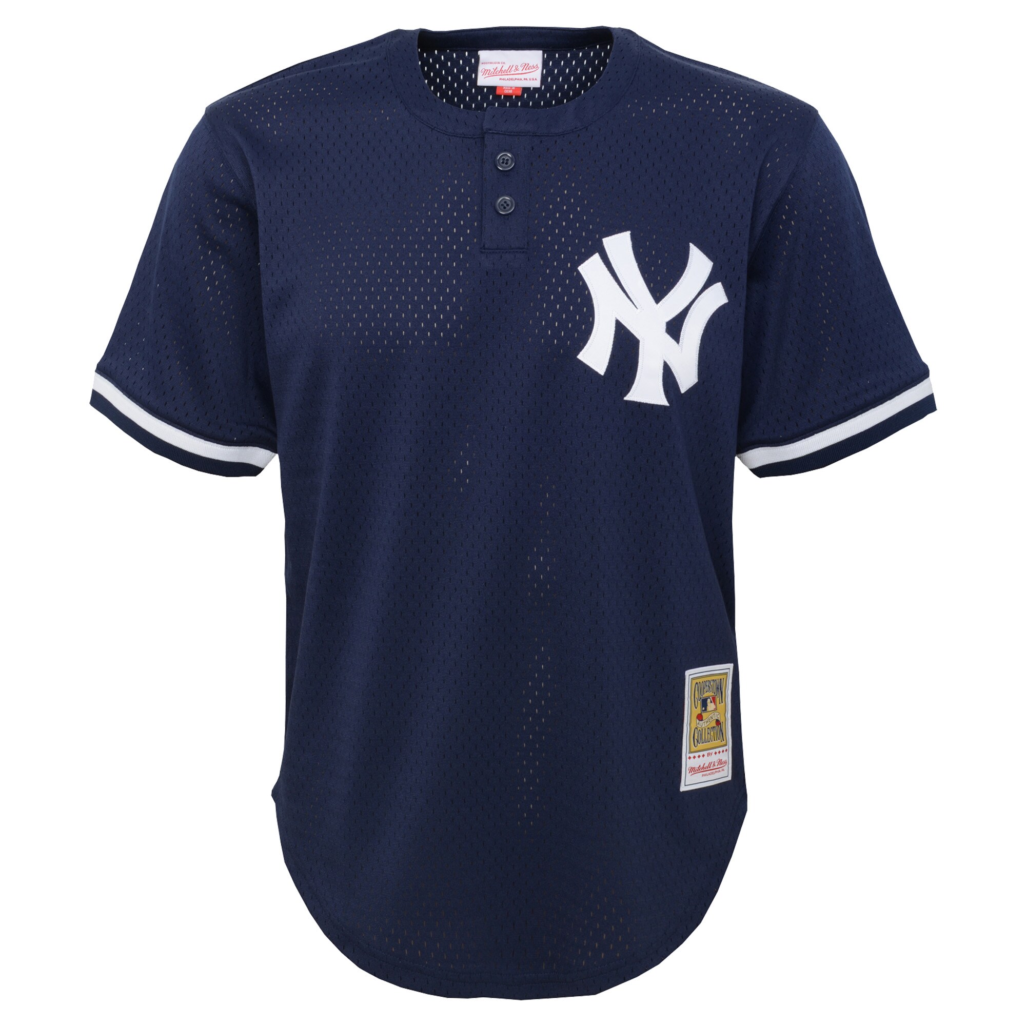 Derek Jeter New York Yankees Mitchell & Ness Toddler Cooperstown CollectionMesh Batting Practice Jersey - Navy
